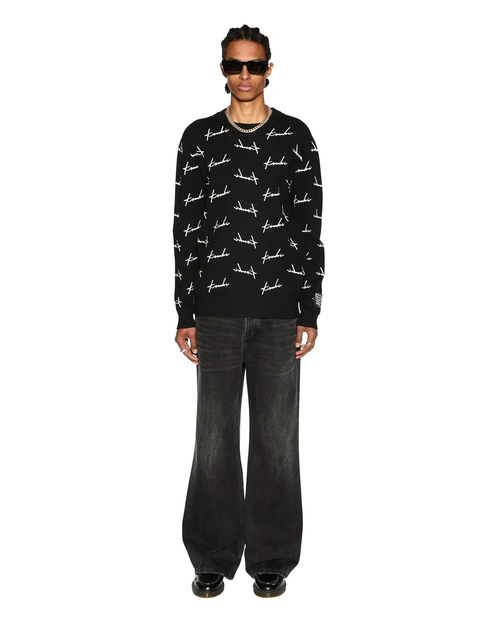 BRONKO EMBLEM BLACK,Jeans