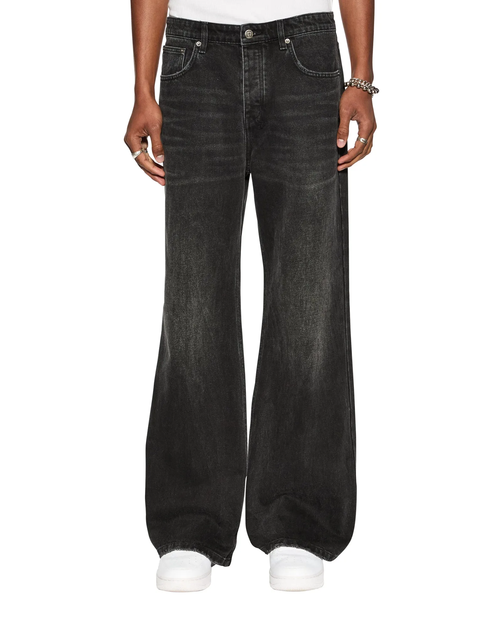 BRONKO EMBLEM BLACK,Jeans
