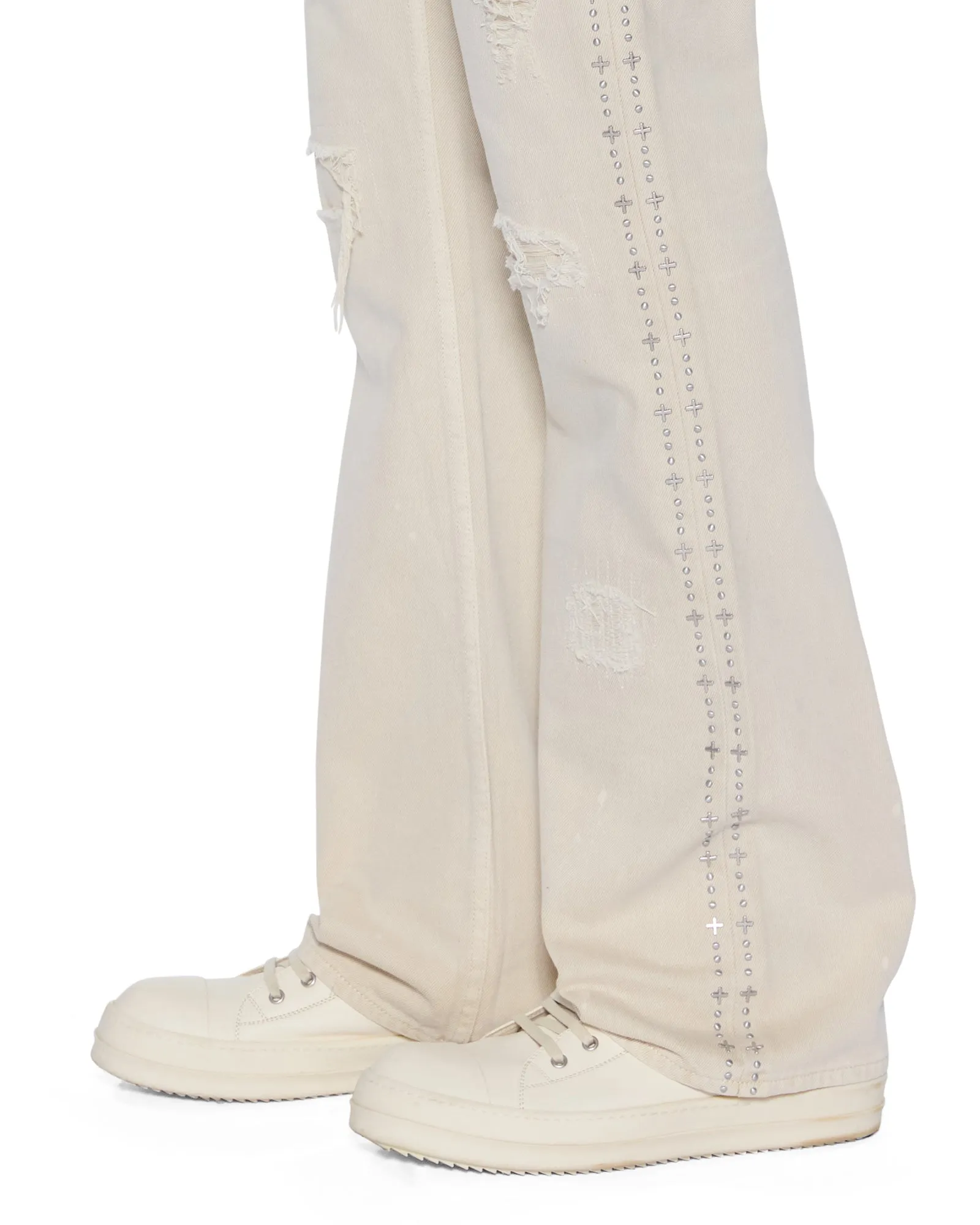 BRONKO IVORY TRASHED,Jeans