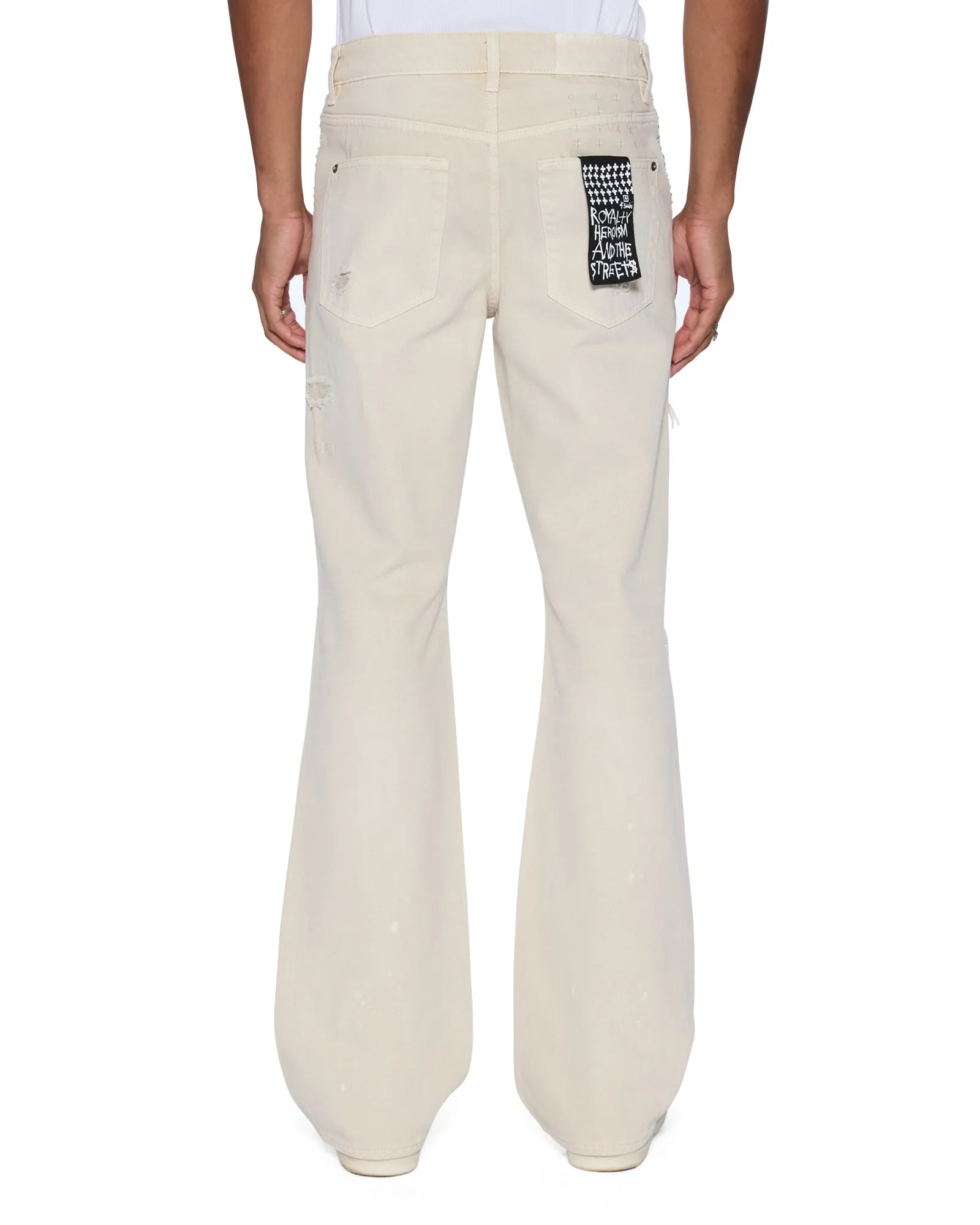 BRONKO IVORY TRASHED,Jeans