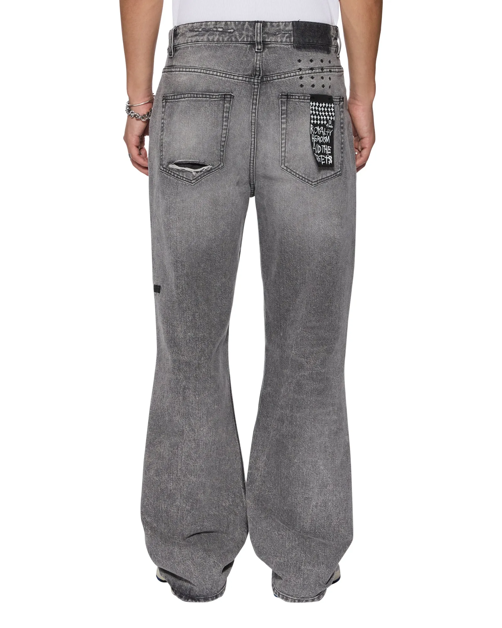BRONKO SMOKE TRASHED,Jeans