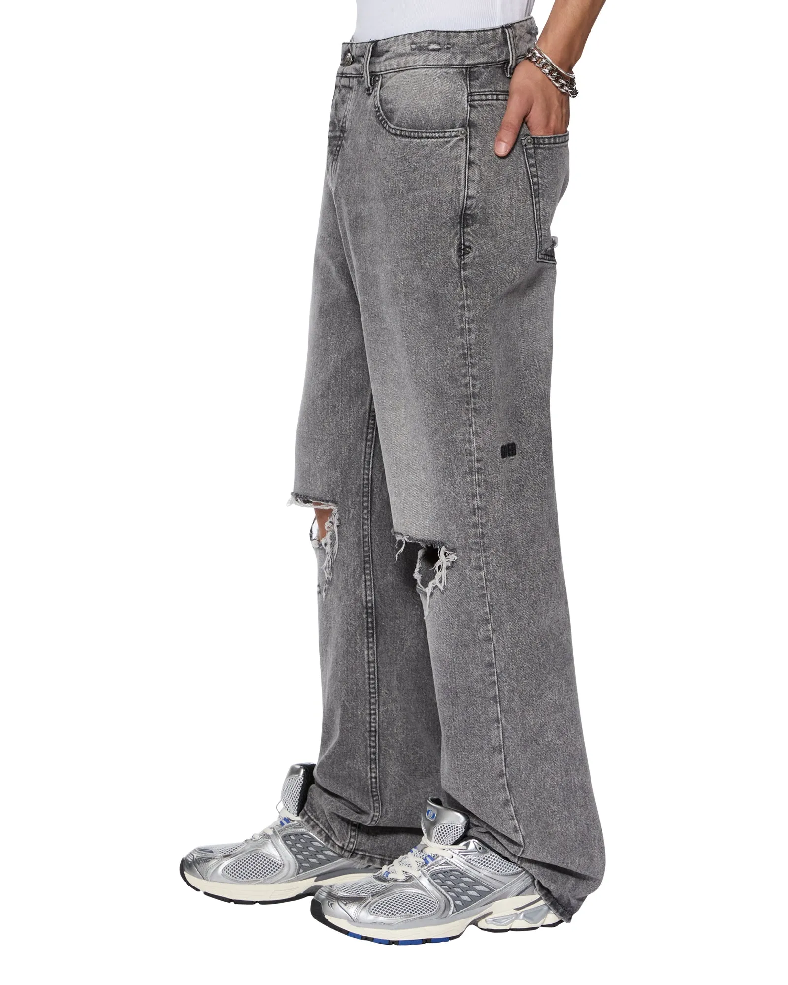 BRONKO SMOKE TRASHED,Jeans