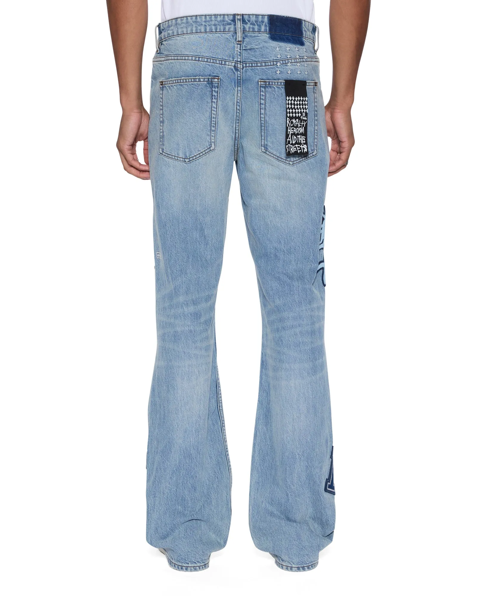 BRONKO STRIKER PATCHED,Jeans