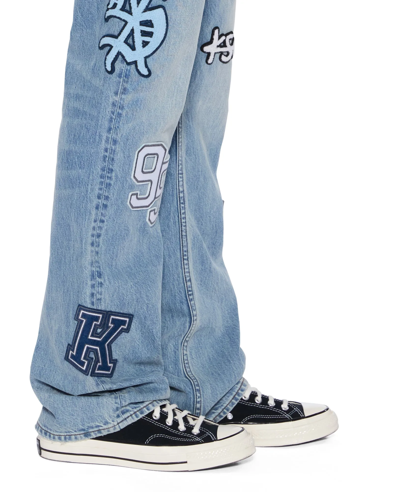 BRONKO STRIKER PATCHED,Jeans