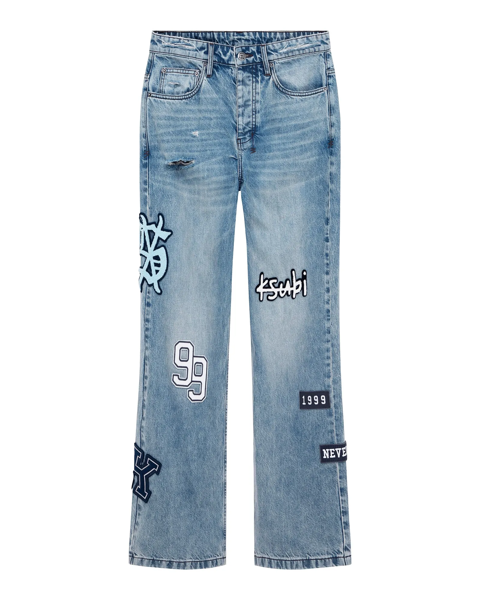 BRONKO STRIKER PATCHED,Jeans