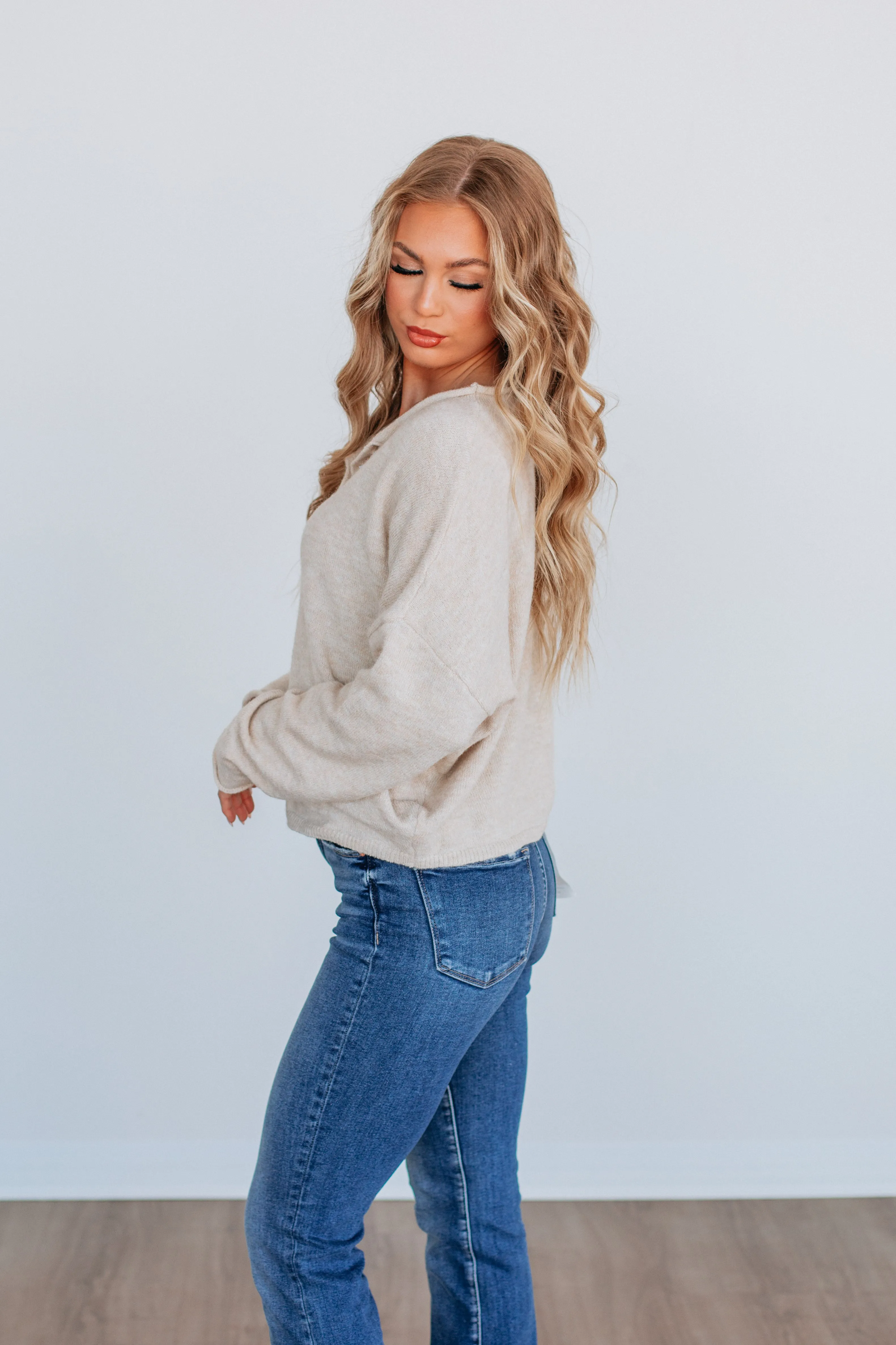 Brooke Cardigan - Natural,Women Sweater