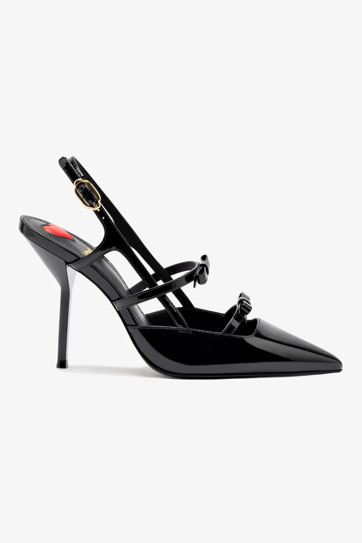 Brooks Pump In Black Patent Leather,Women Heel