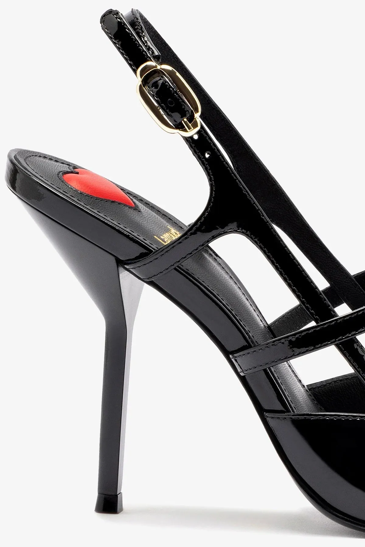 Brooks Pump In Black Patent Leather,Women Heel