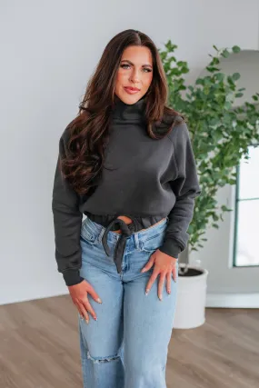 Bryanne Sweatshirt - Vintage Black,Women Sweater