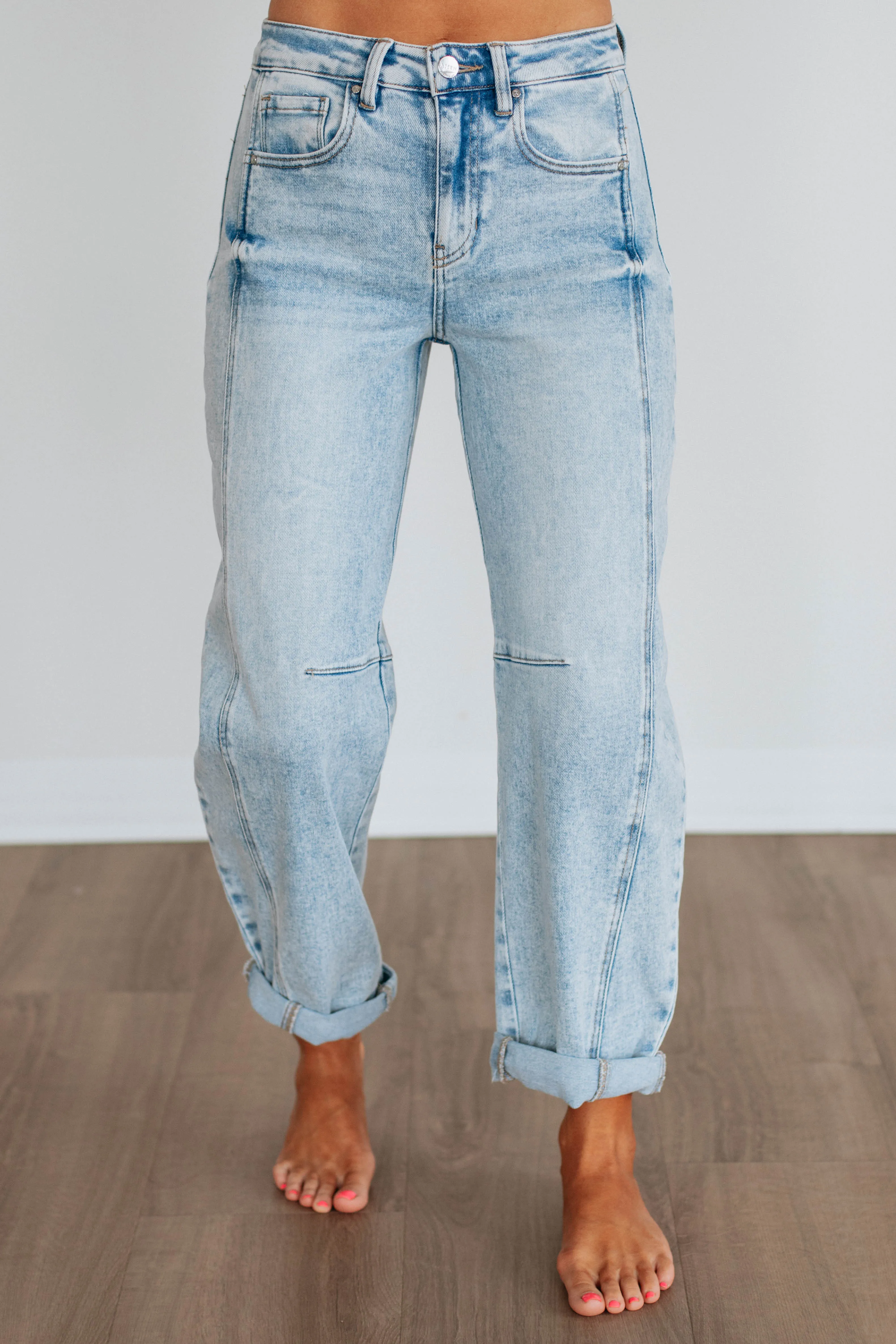 Caleb Risen Jeans - Light Wash,Jeans Women