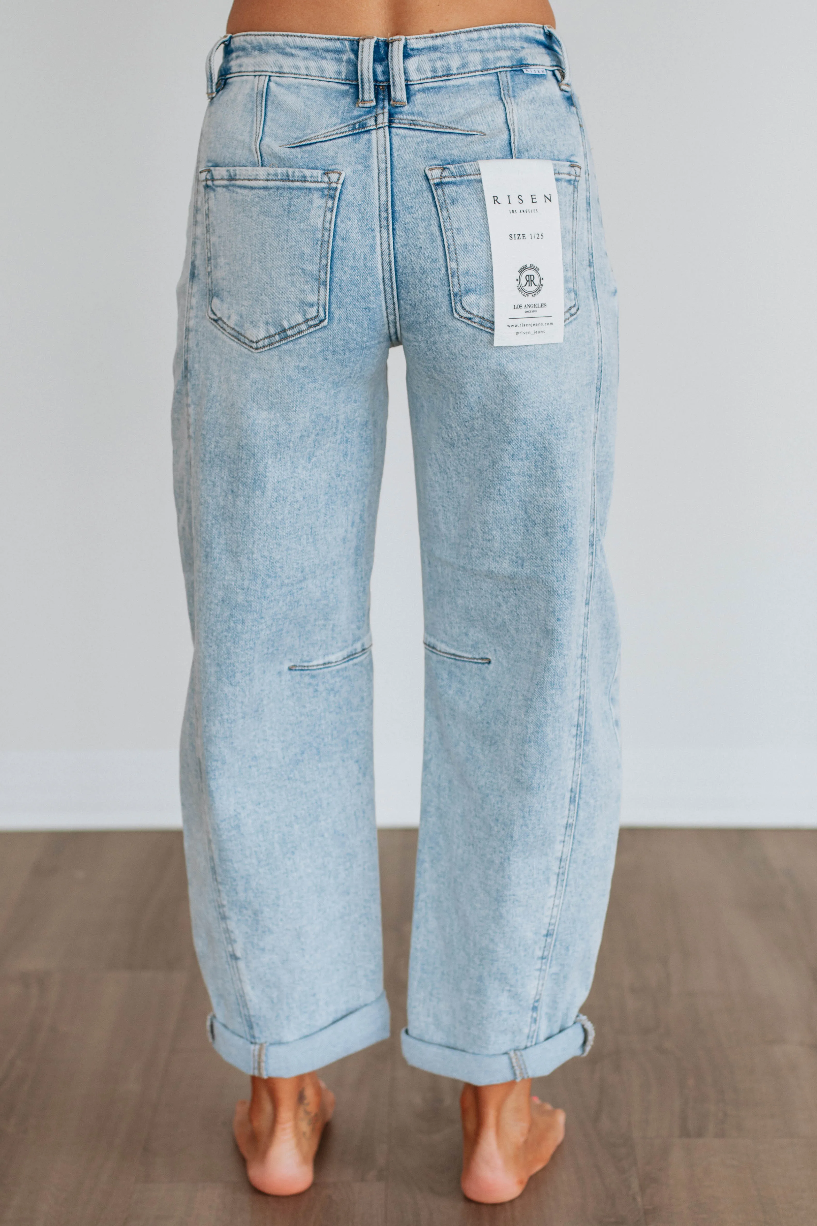 Caleb Risen Jeans - Light Wash,Jeans Women