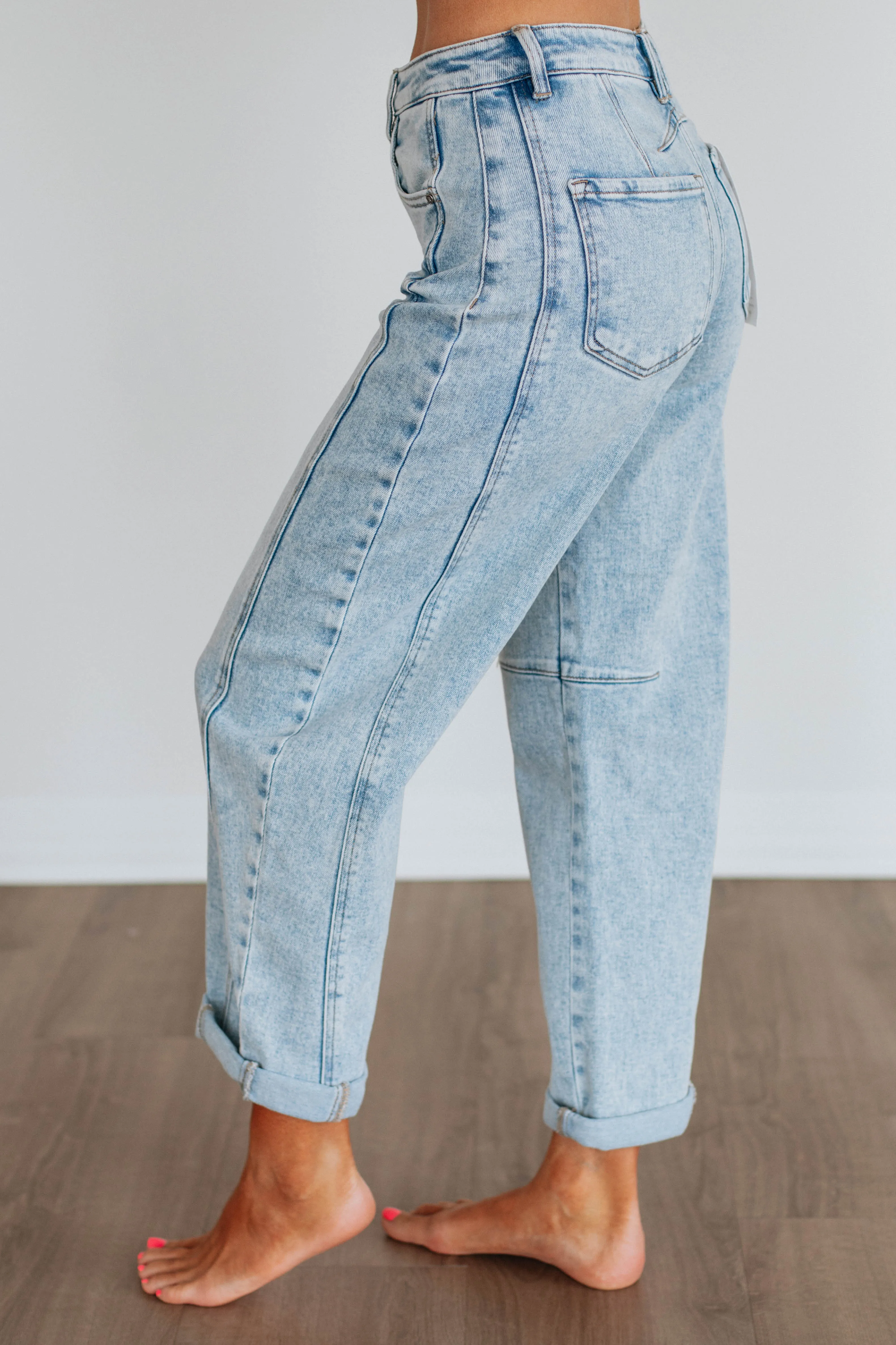 Caleb Risen Jeans - Light Wash,Jeans Women