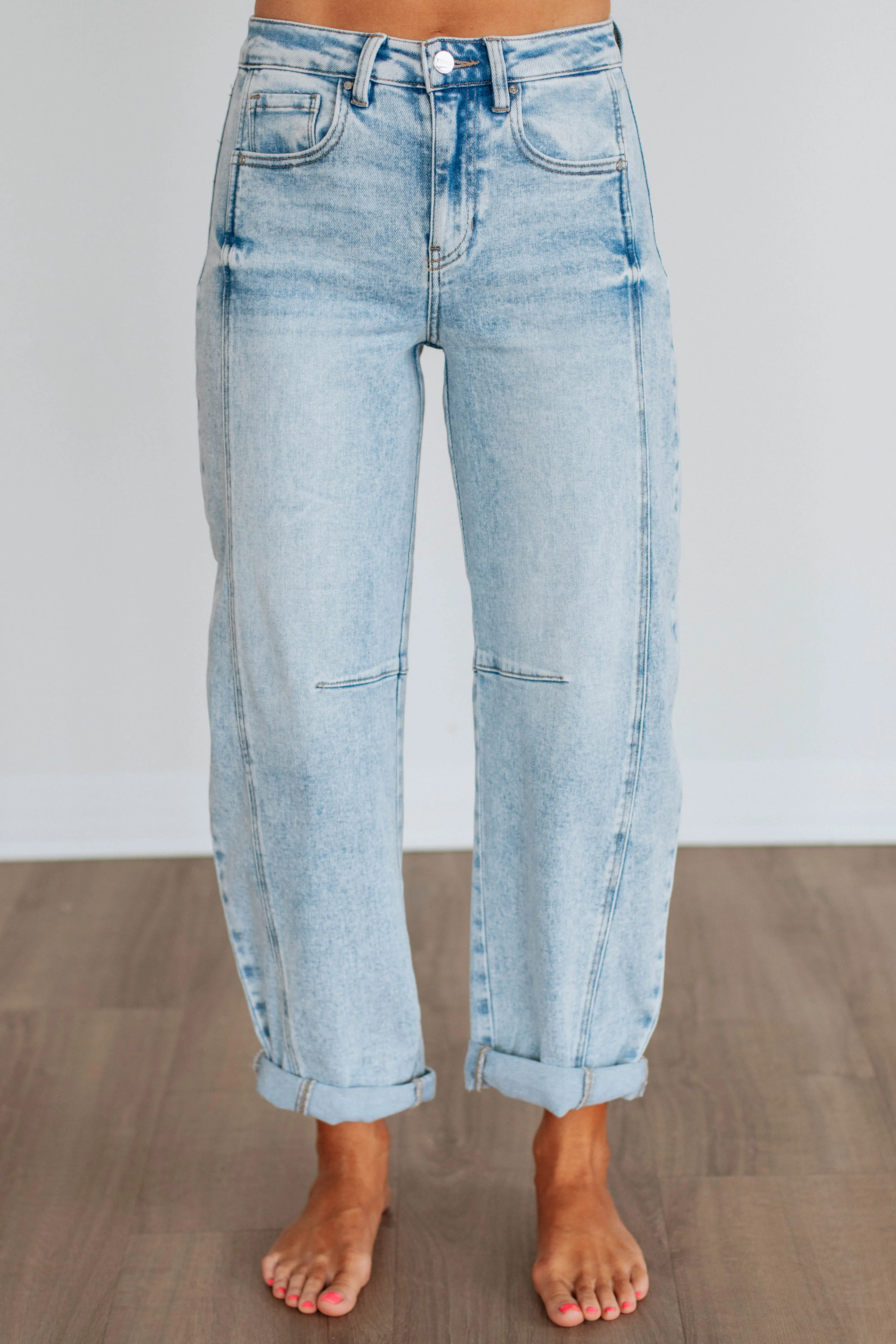 Caleb Risen Jeans - Light Wash,Jeans Women
