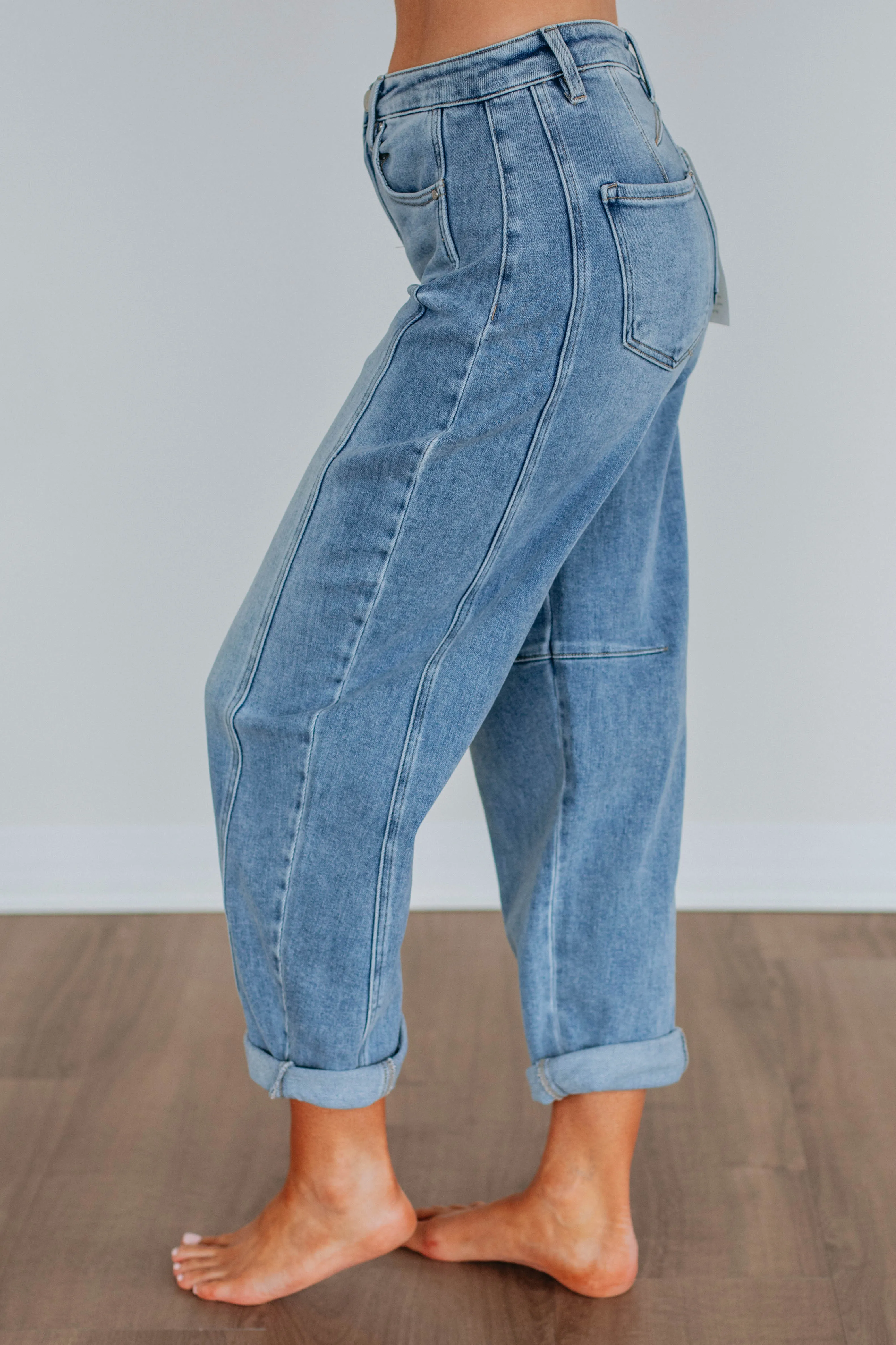 Caleb Risen Jeans - Medium Wash,Jeans Women