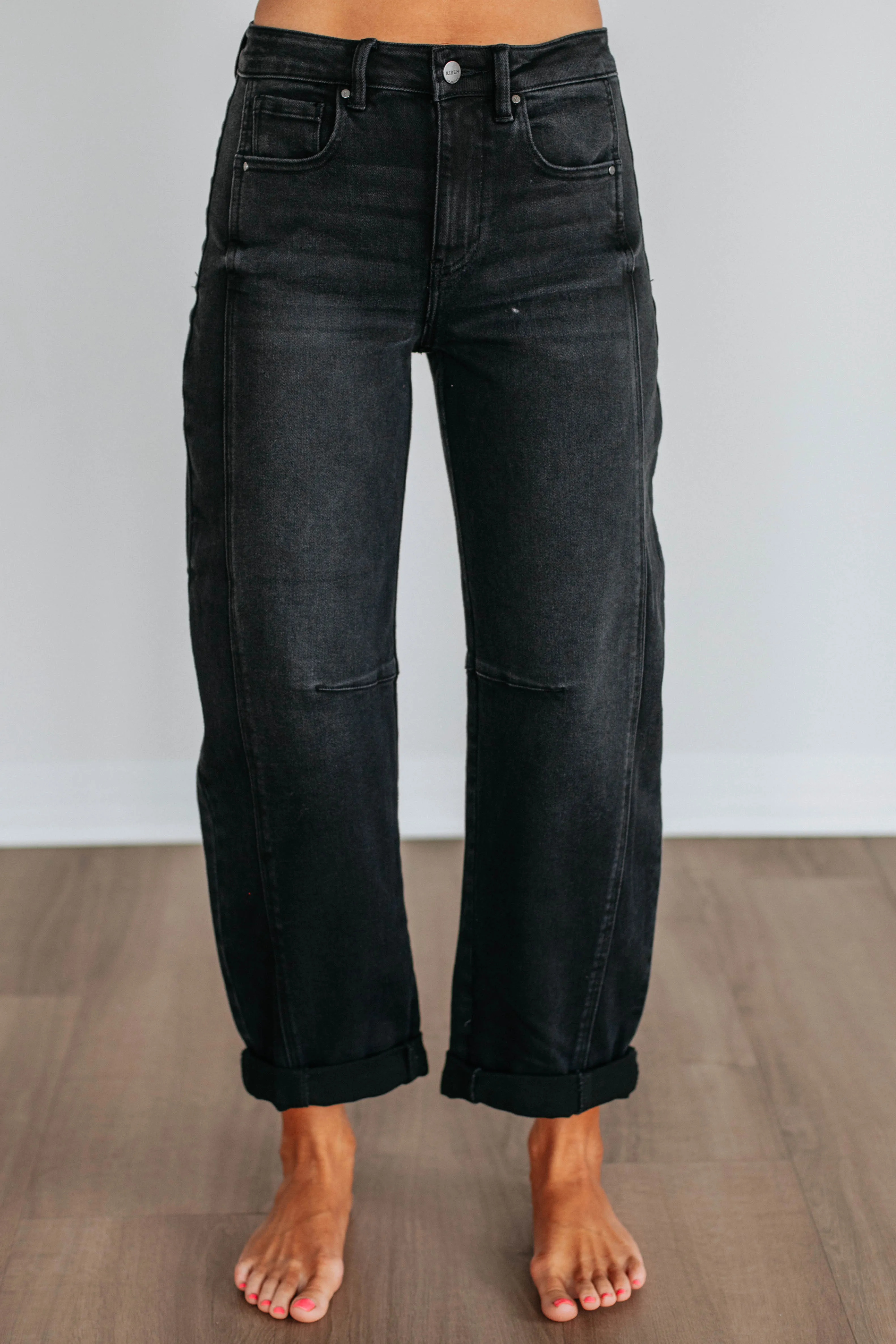 Caleb Risen Jeans - Vintage Black,Jeans Women