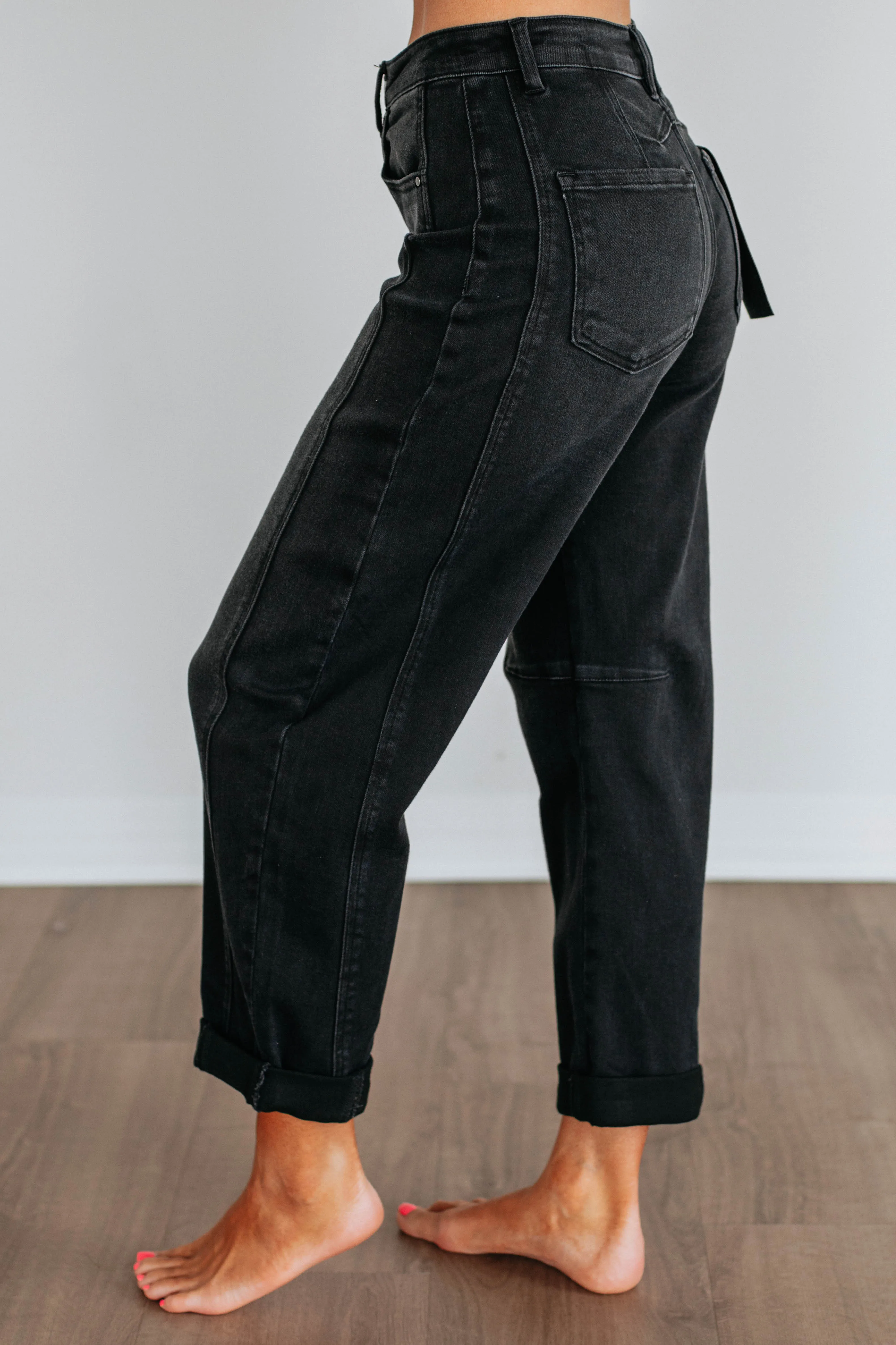 Caleb Risen Jeans - Vintage Black,Jeans Women