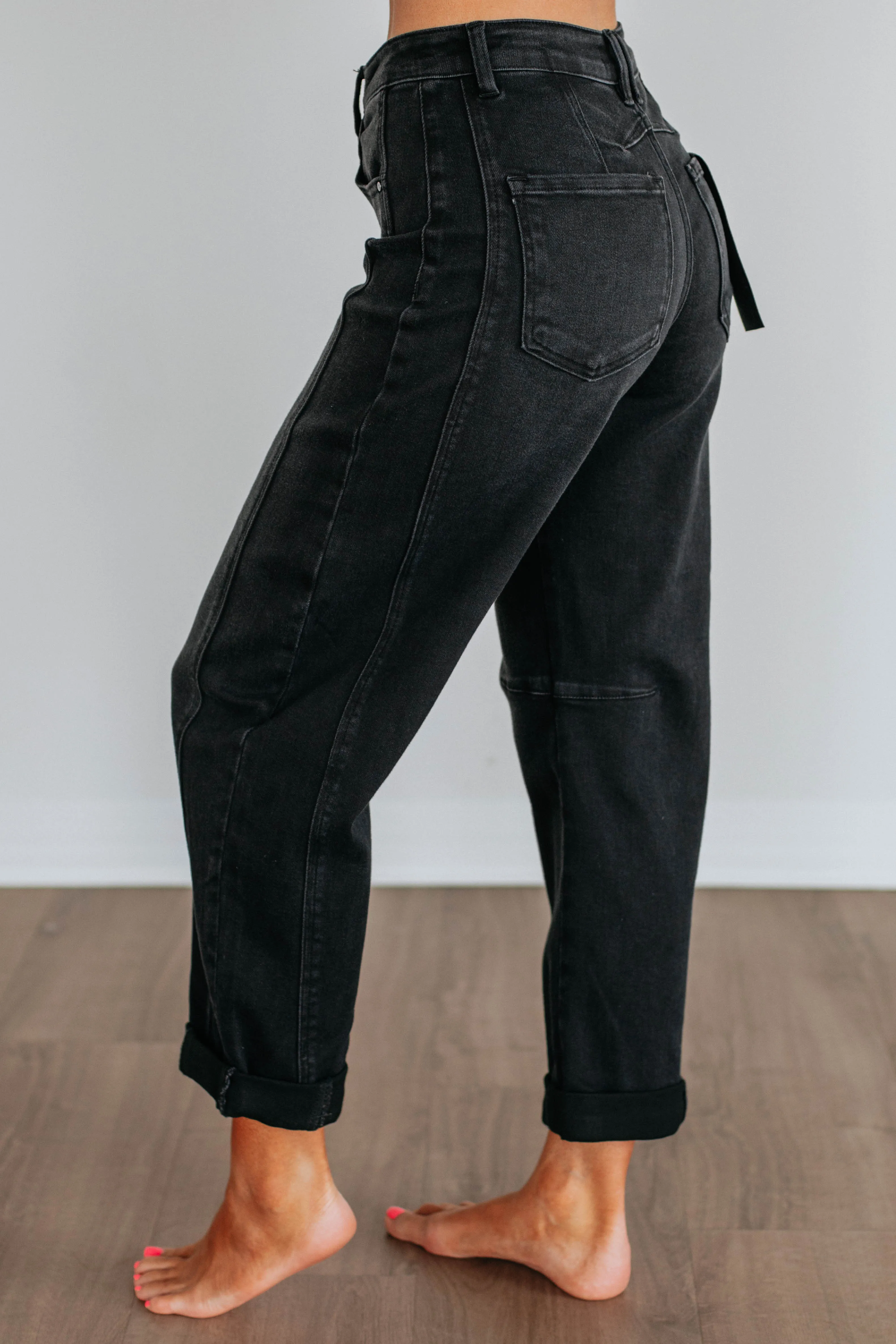 Caleb Risen Jeans - Vintage Black,Jeans Women