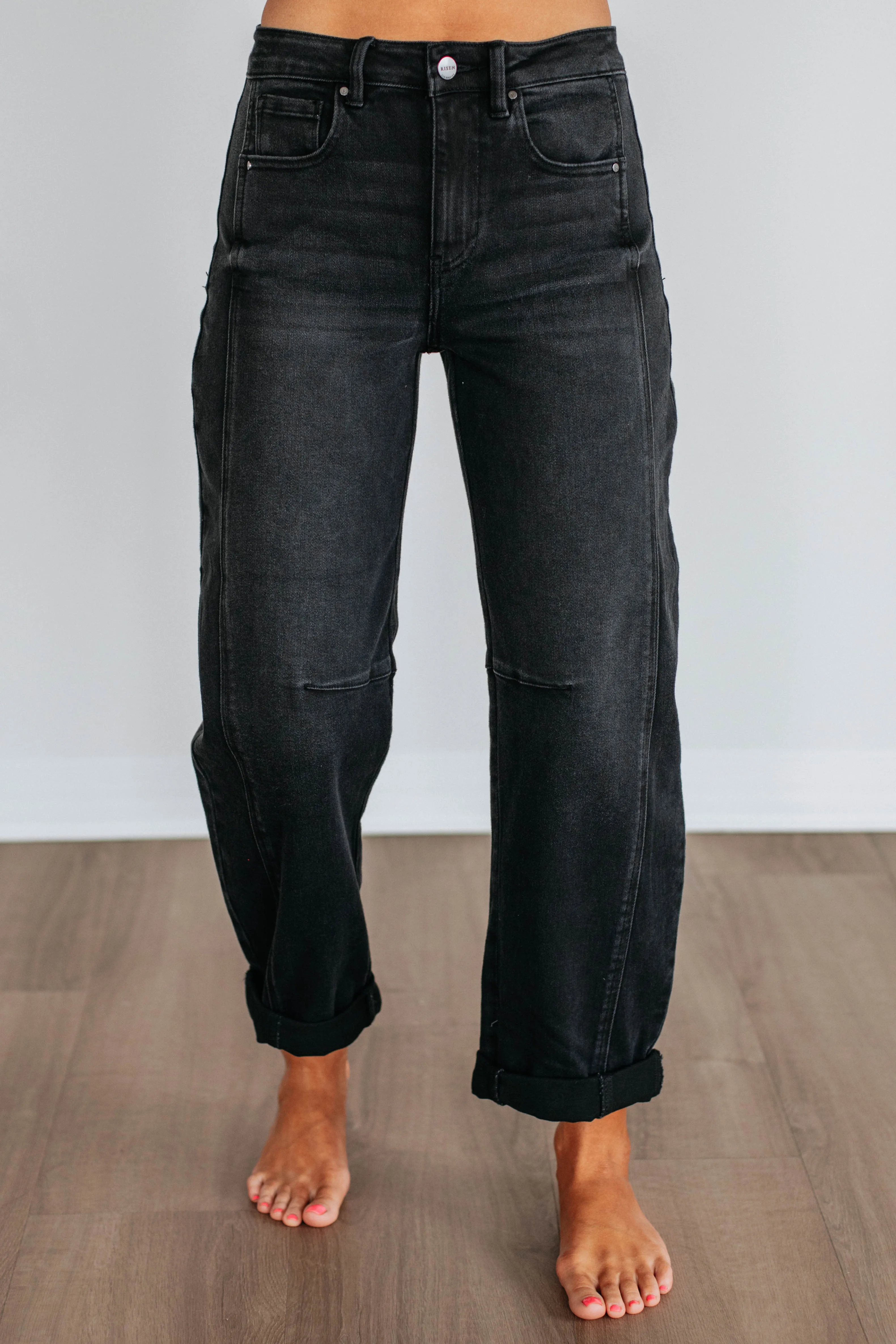 Caleb Risen Jeans - Vintage Black,Jeans Women