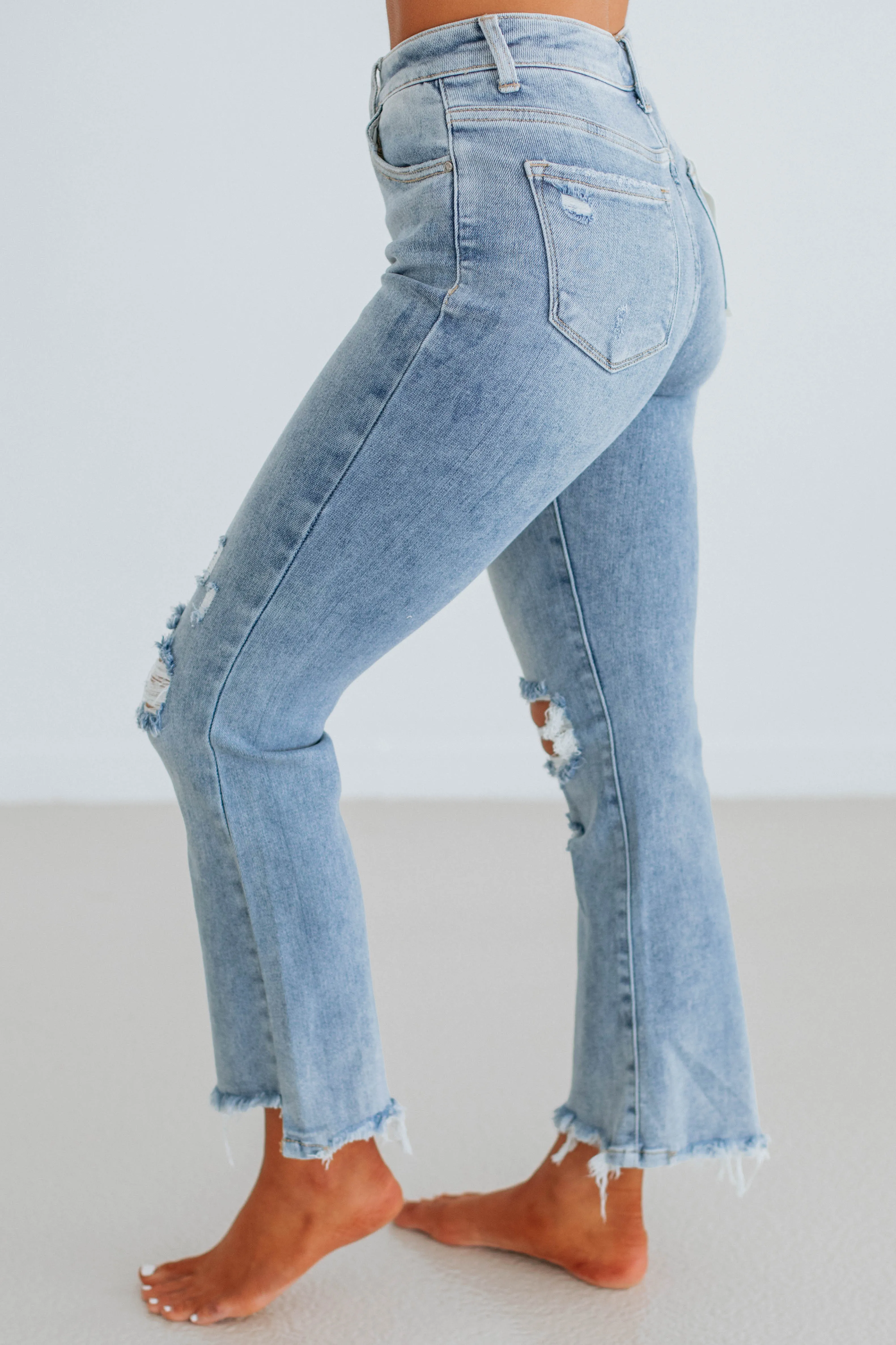 Cammi Risen Jeans - Light Wash,Jeans Women