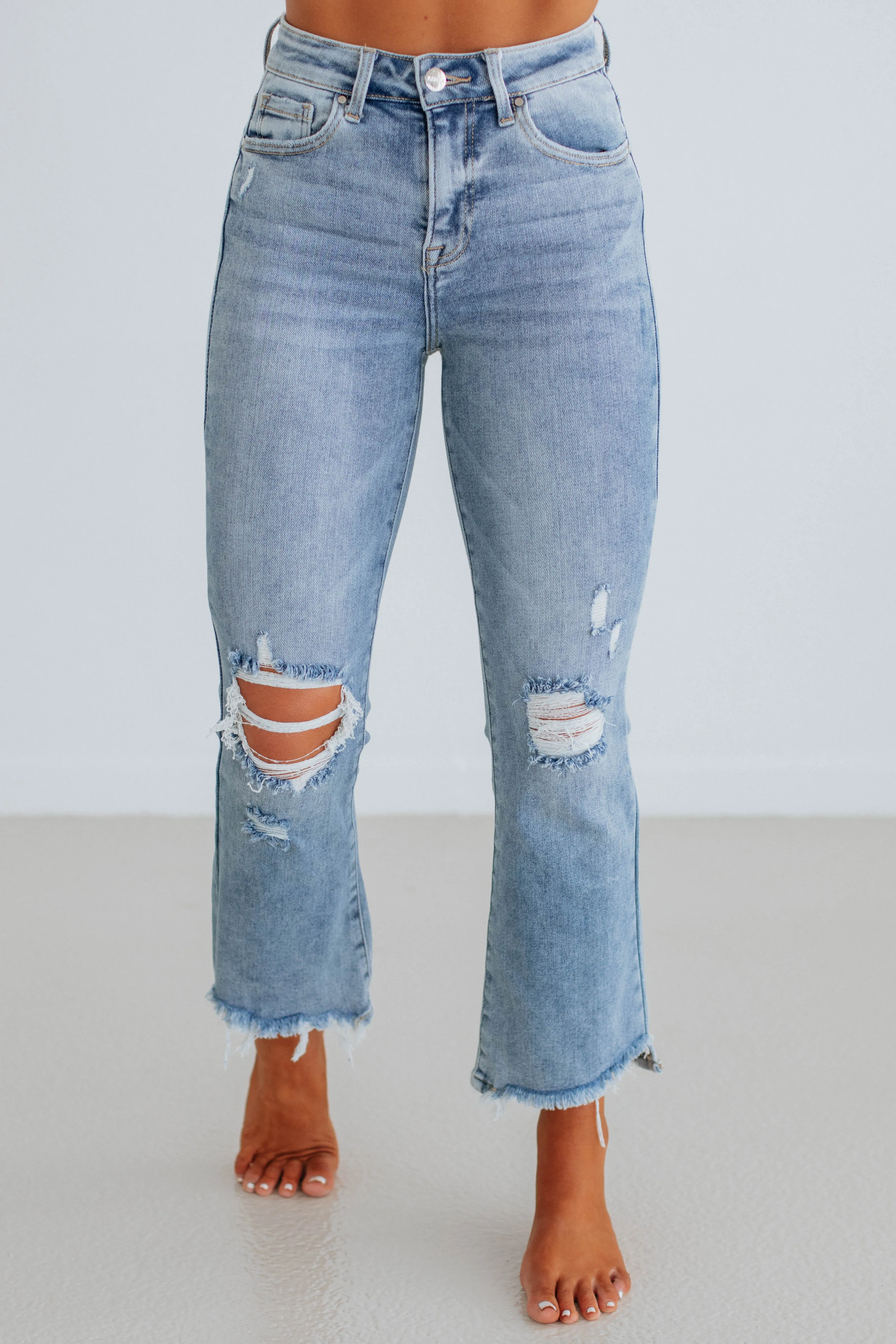 Cammi Risen Jeans - Light Wash,Jeans Women