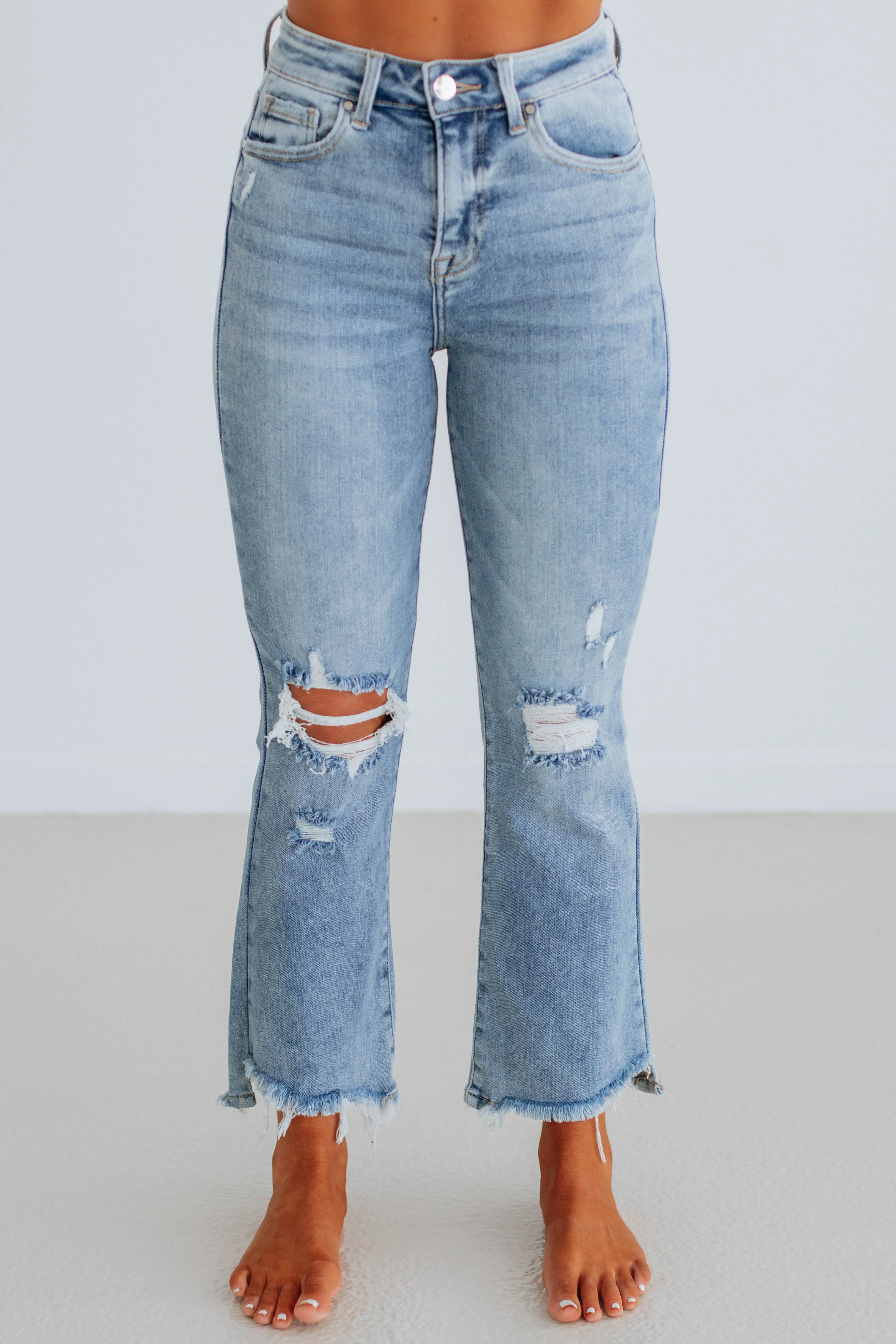 Cammi Risen Jeans - Light Wash,Jeans Women