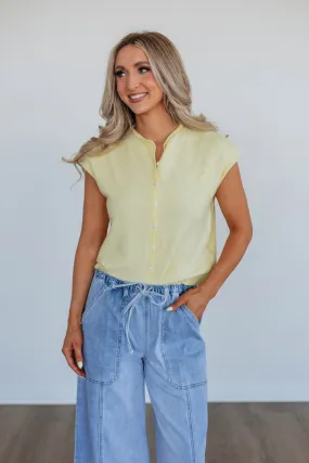 Camry Cardigan Top - Butter,Women Sweater