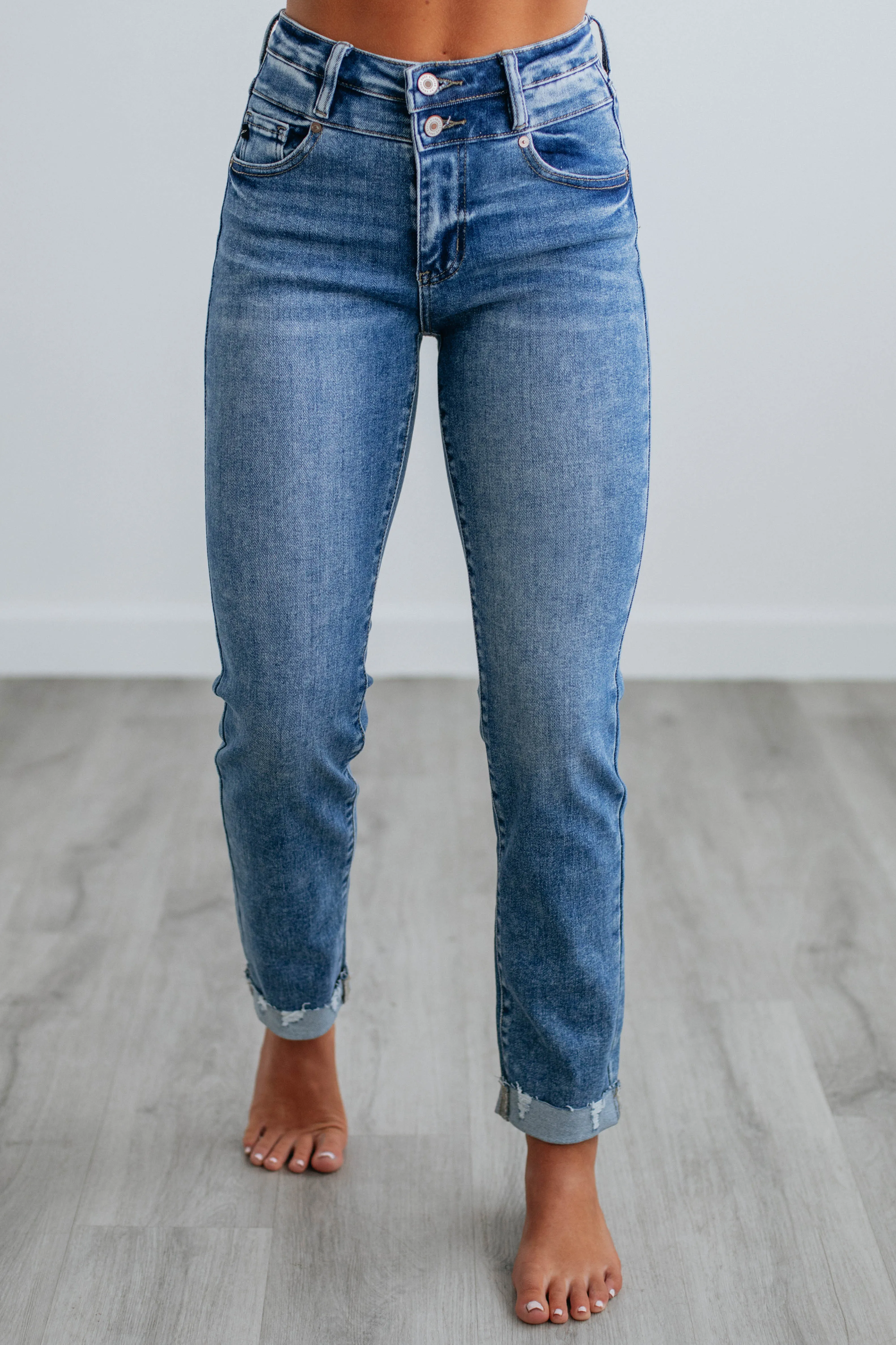 Carlin KanCan Jeans - Medium Wash,Jeans Women