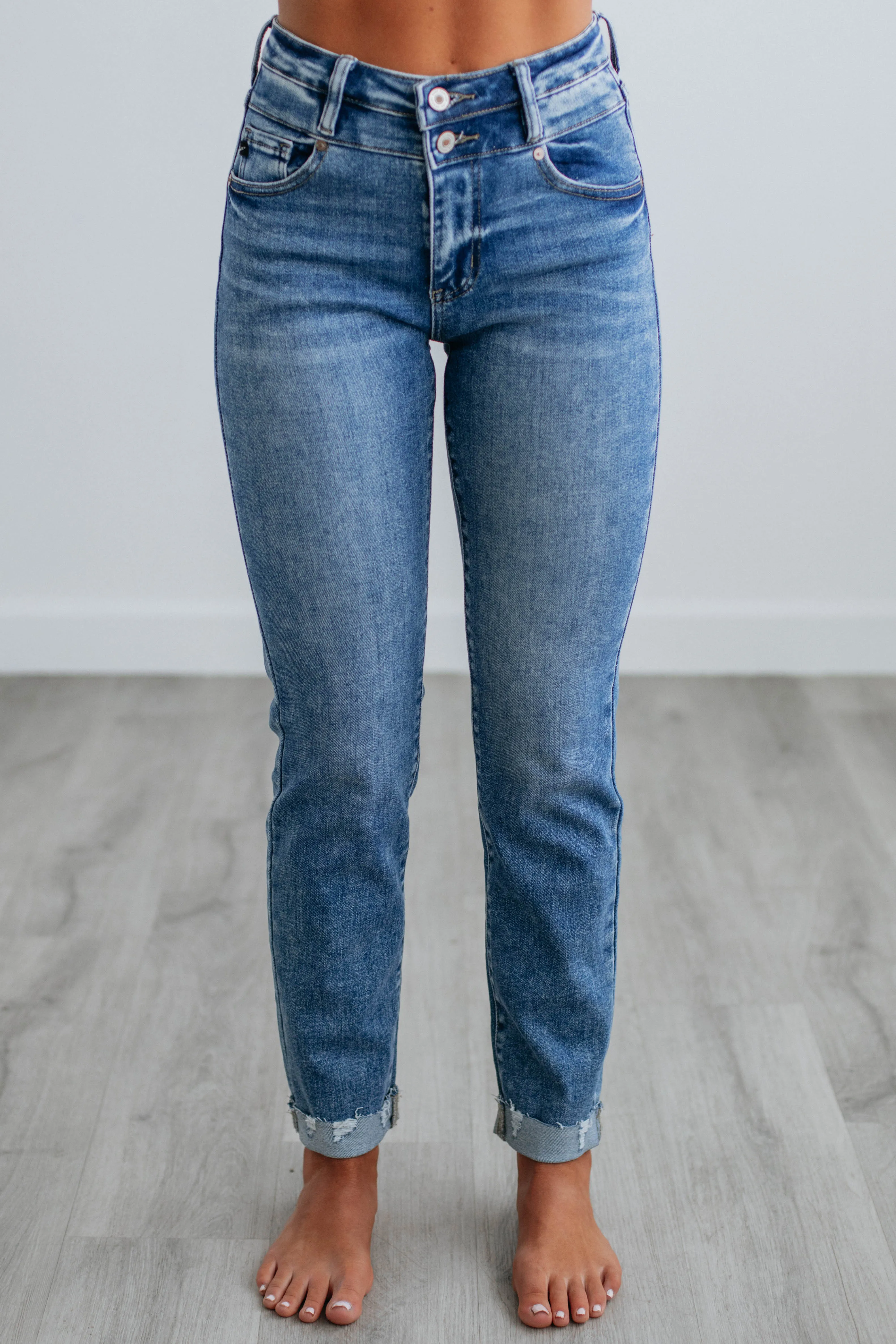 Carlin KanCan Jeans - Medium Wash,Jeans Women