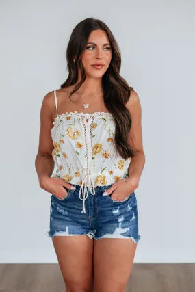 Chapel Floral Tank,Women Tank