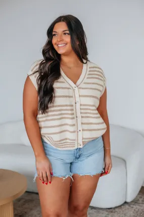 Charleston Sweater Top - Cream Mix,Women Sweater
