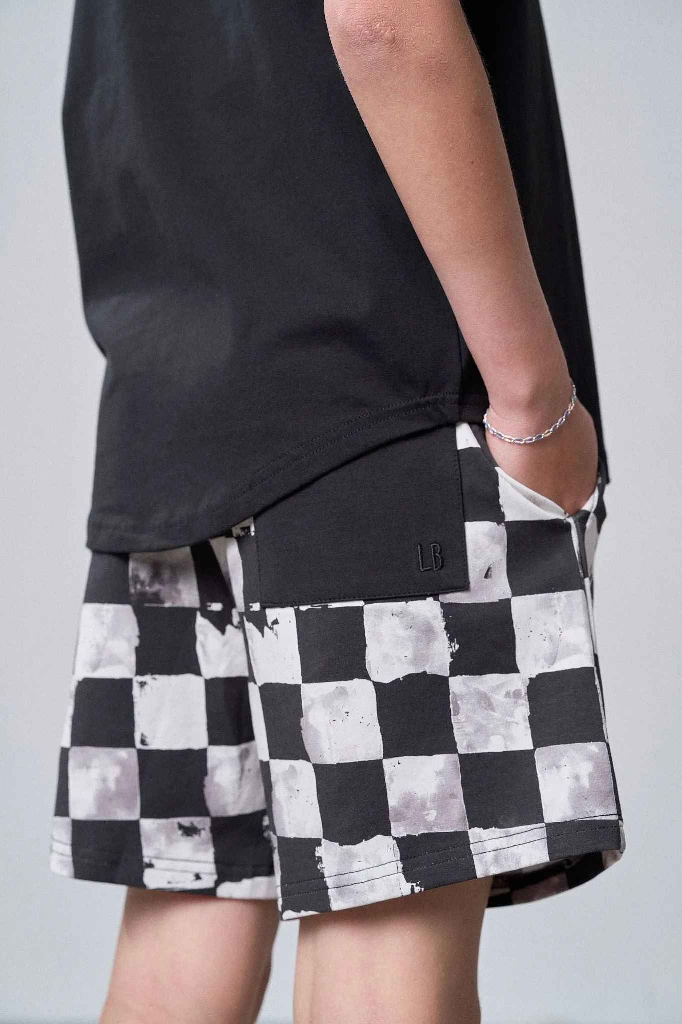 Checkered Short,Kids