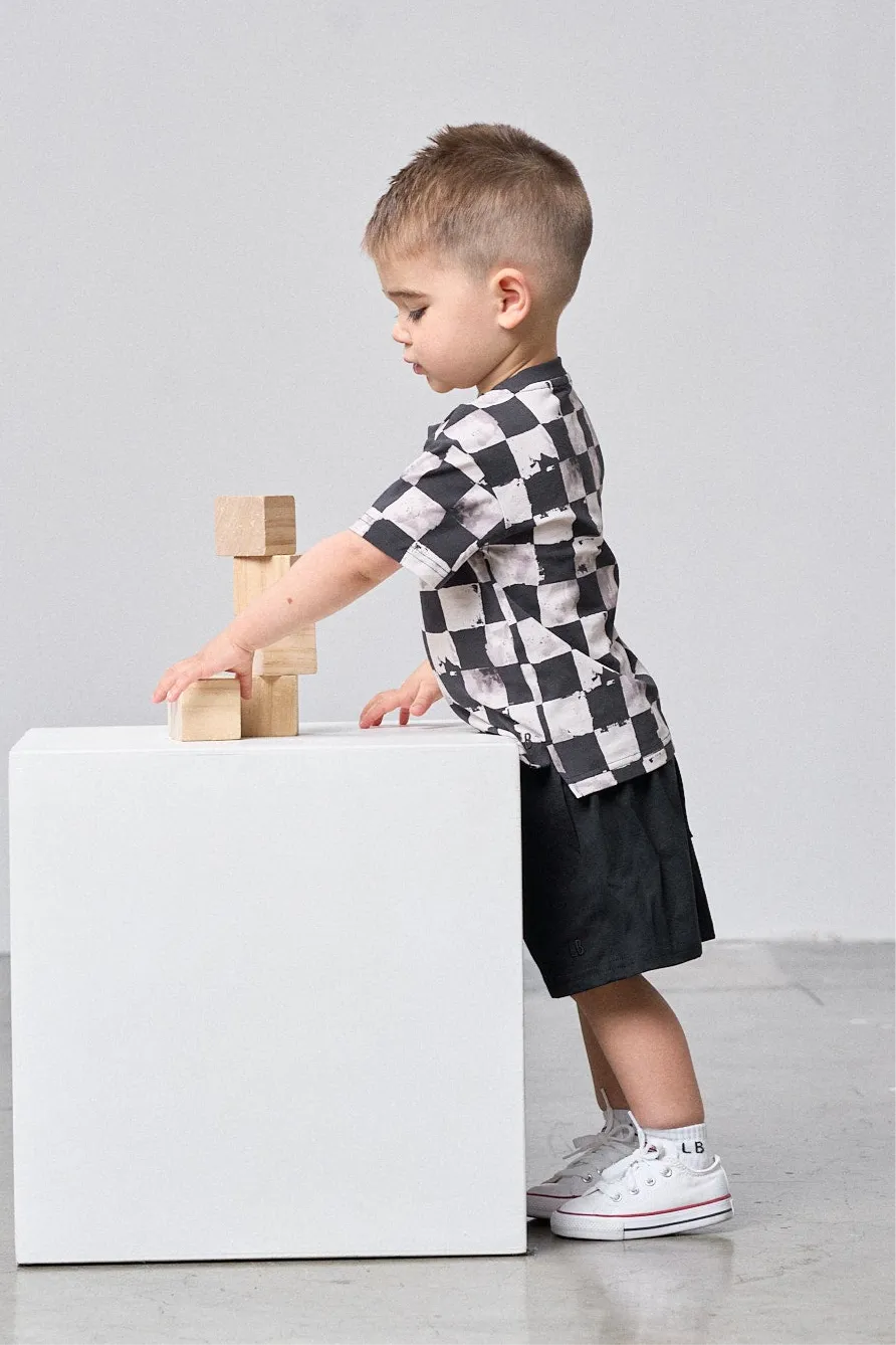 Checkered Tee,Kids