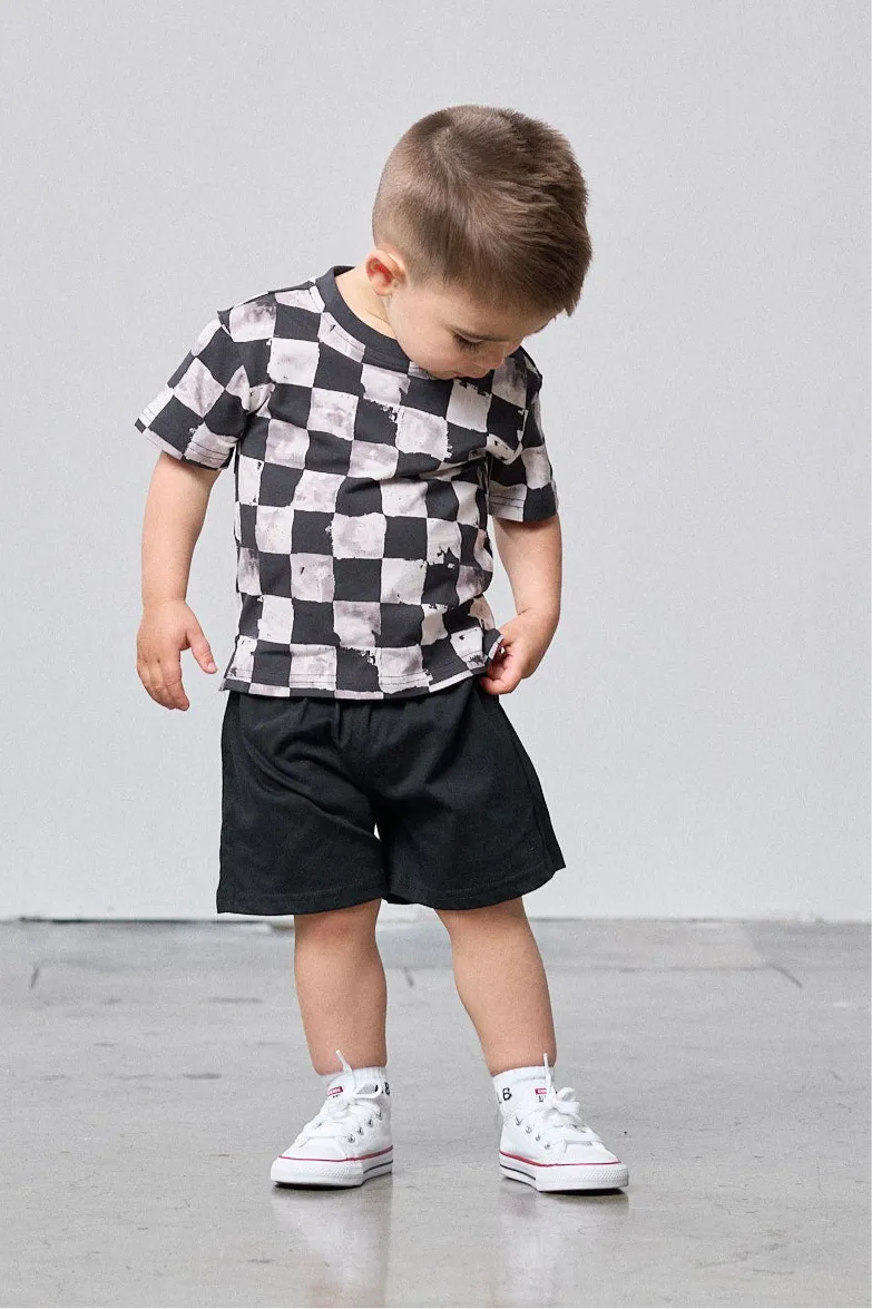 Checkered Tee,Kids