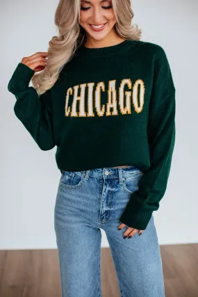Chicago Knit Sweater,Women Sweater