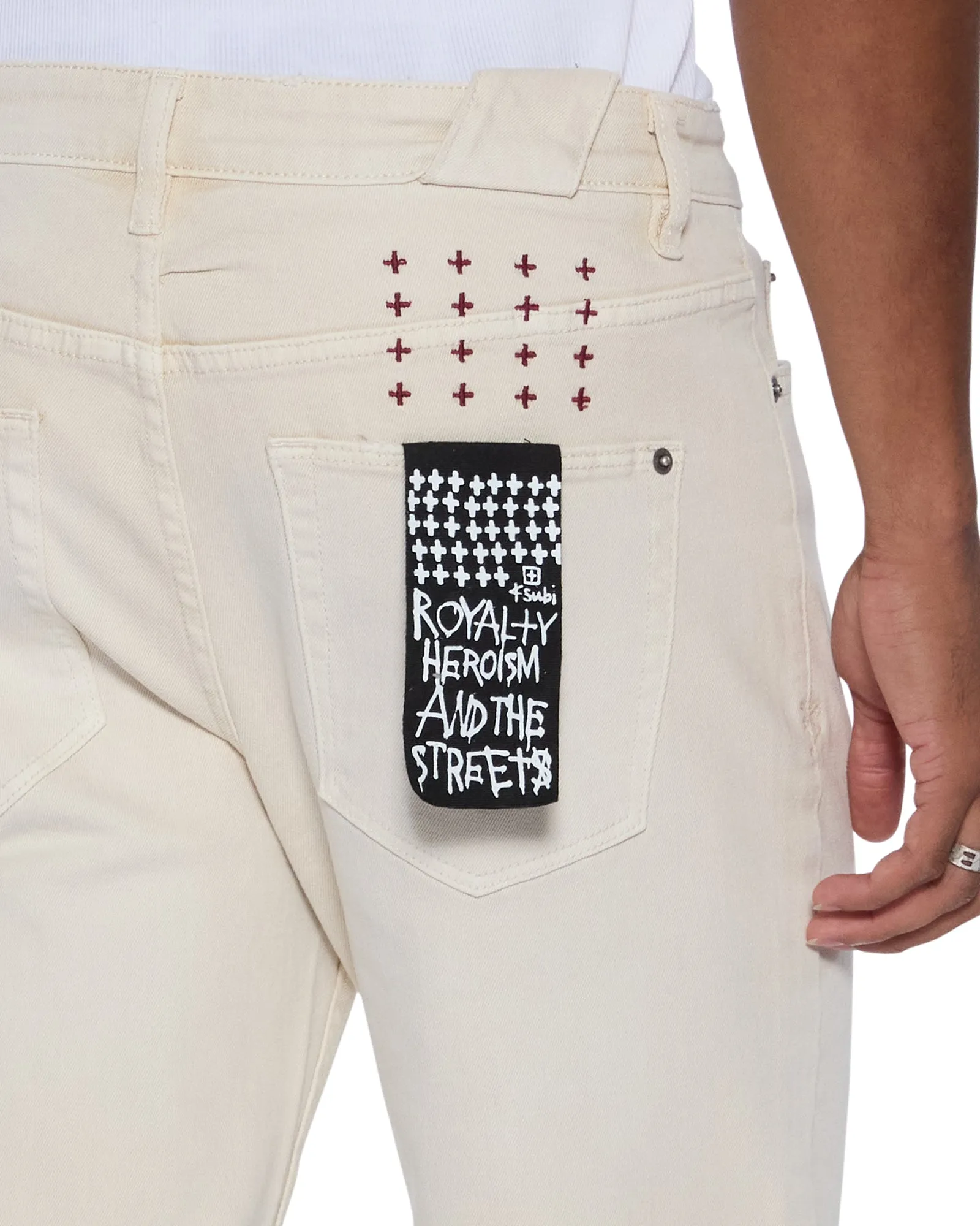 CHITCH 1999 IVORY,Jeans