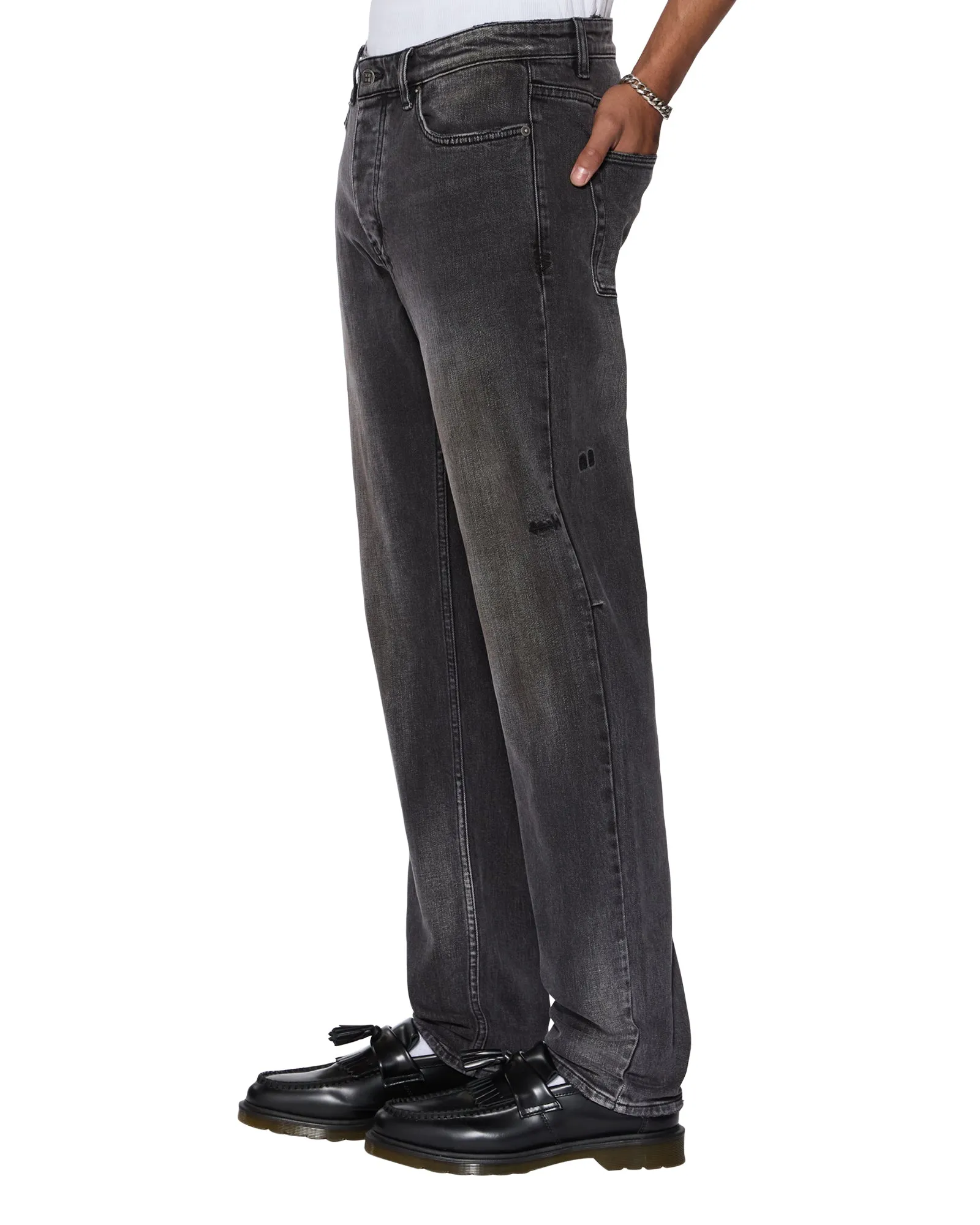 CHITCH 1999 TORQUED BLACK,Jeans