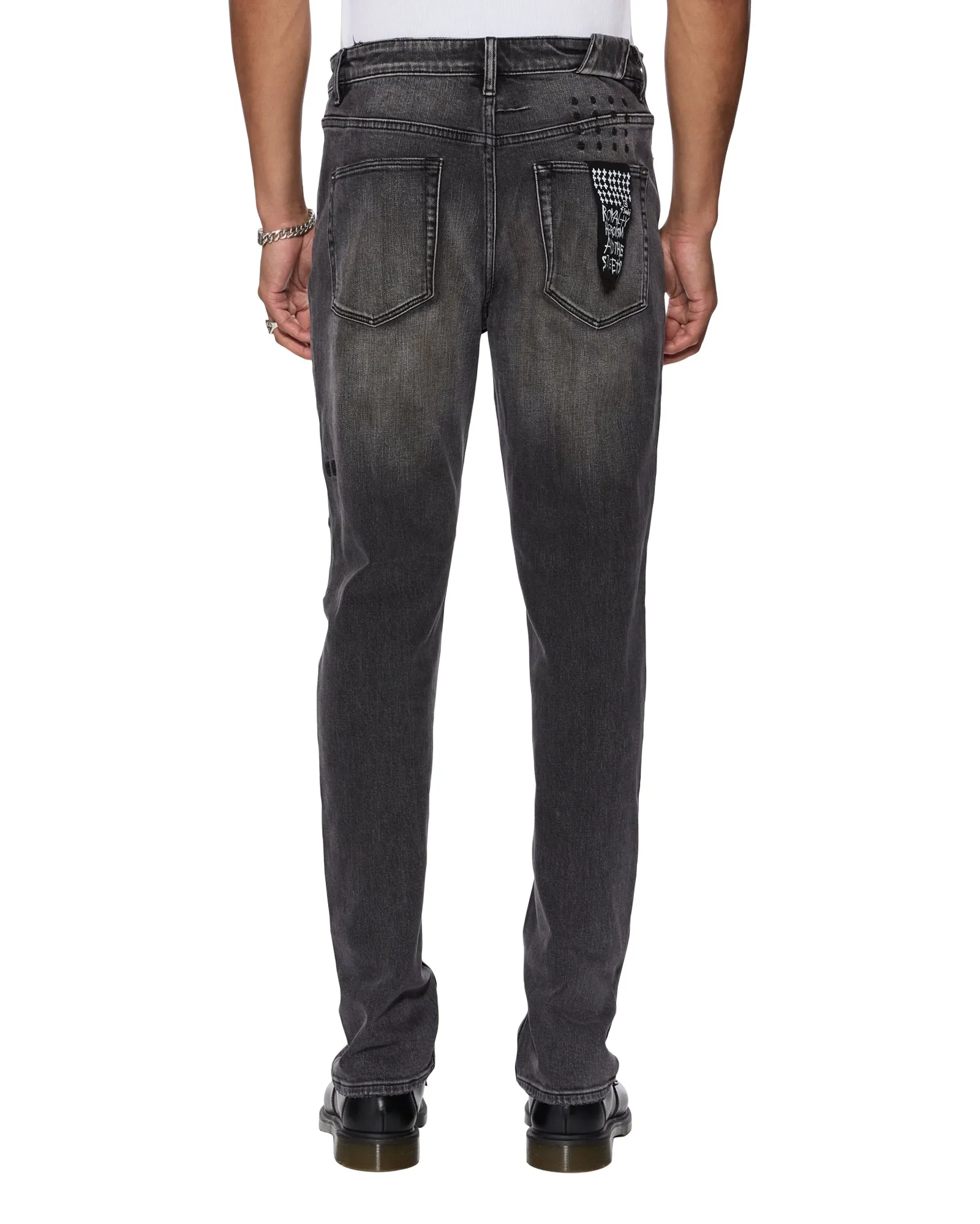 CHITCH 1999 TORQUED BLACK,Jeans