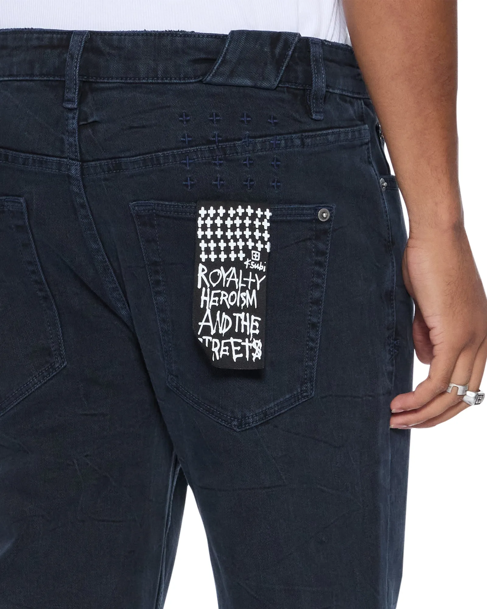 CHITCH BLACK/BLUE,Jeans