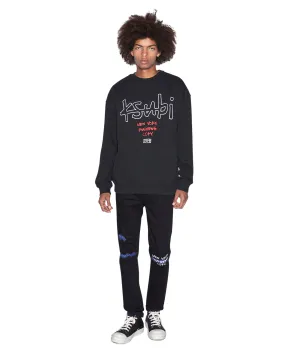 CHITCH NYC LAID BLACK,Jeans
