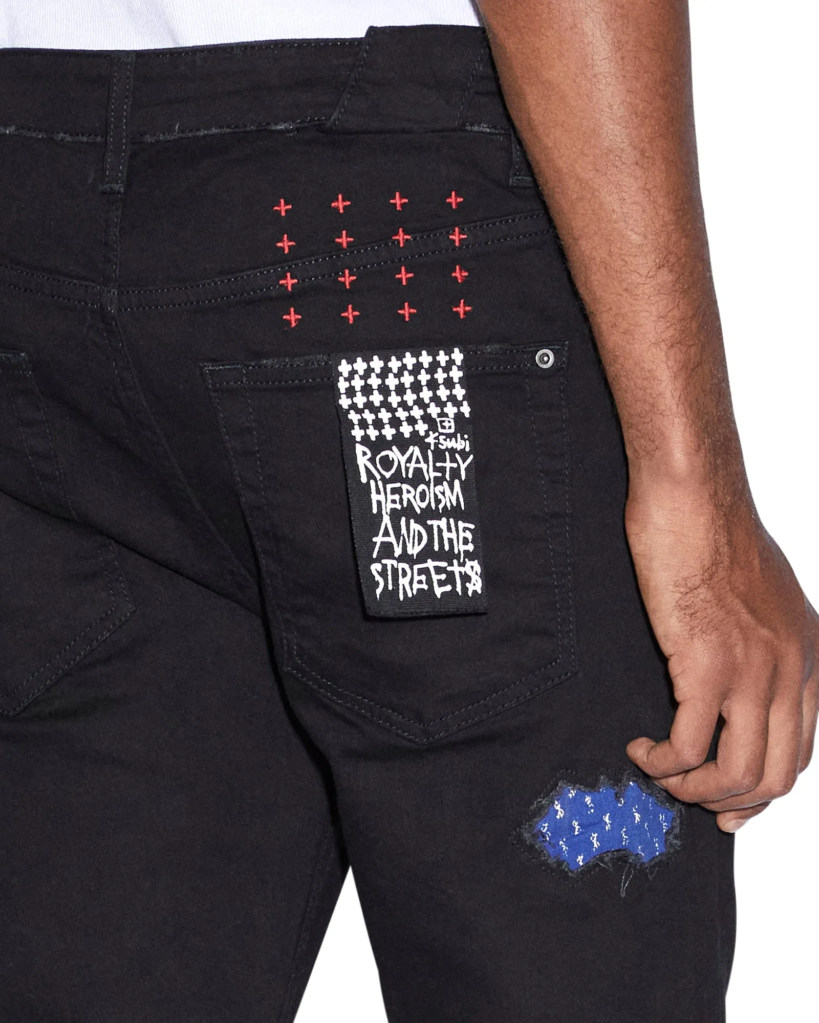 CHITCH NYC LAID BLACK,Jeans