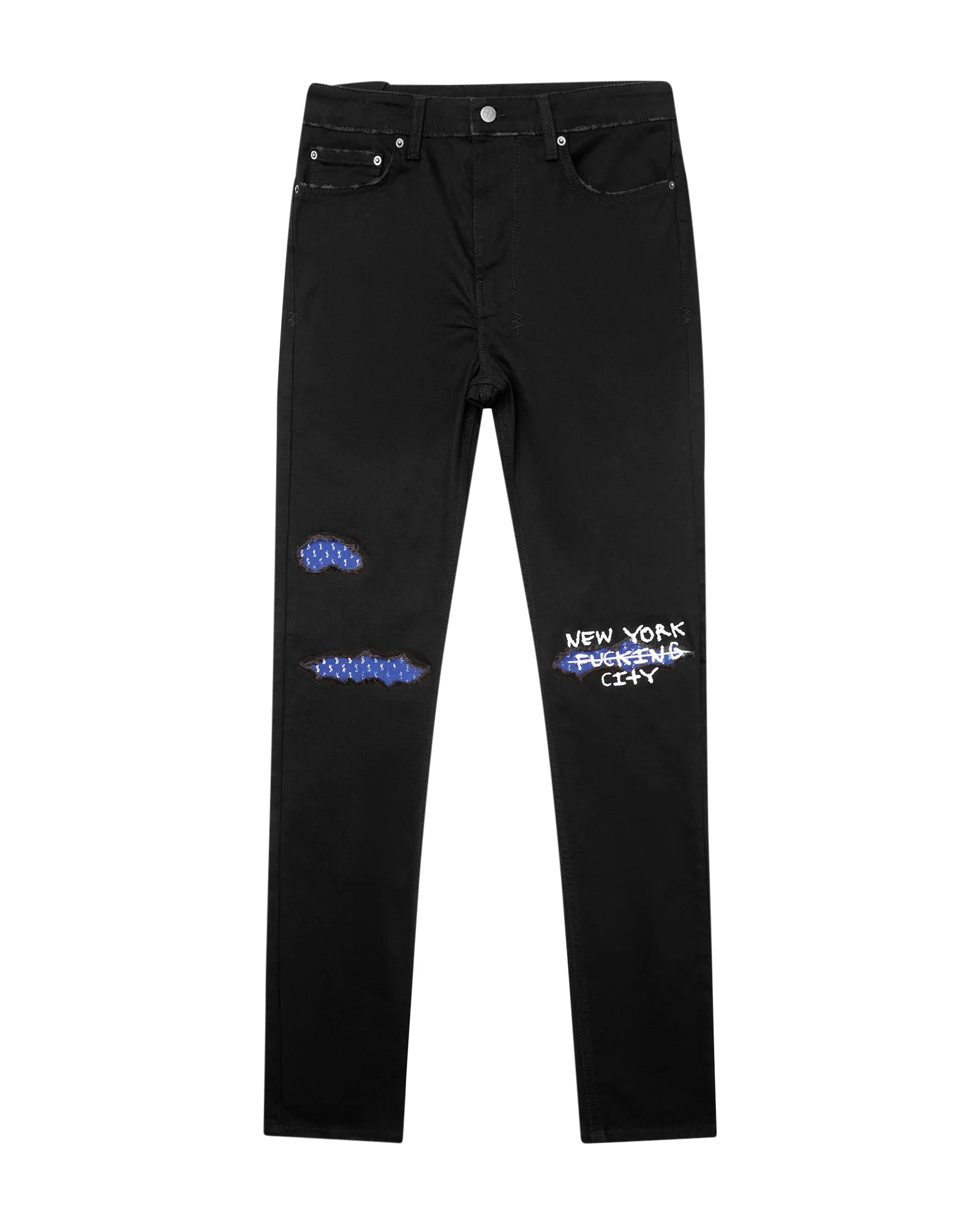 CHITCH NYC LAID BLACK,Jeans