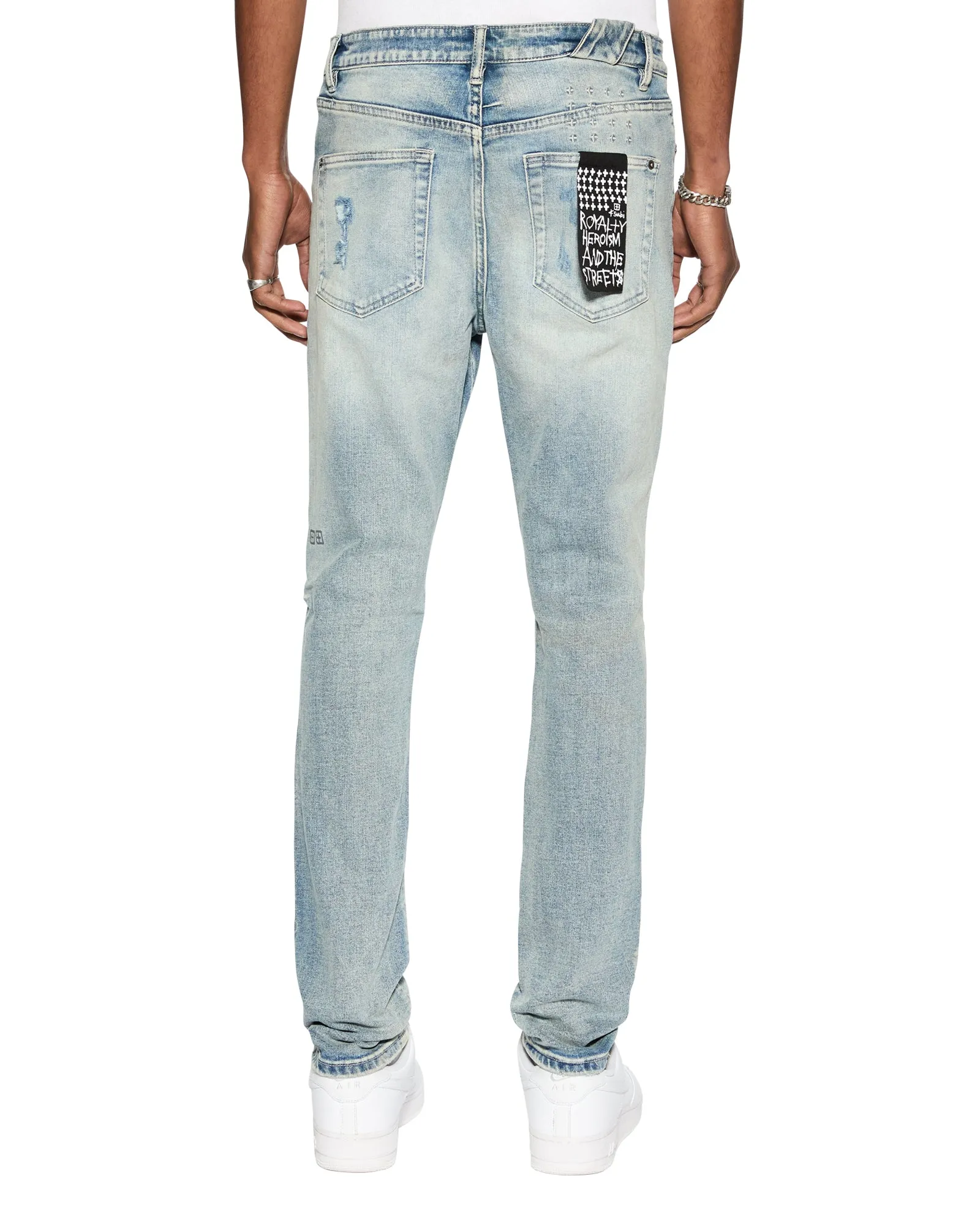 CHITCH PUNK BLUE THRASHED,Jeans