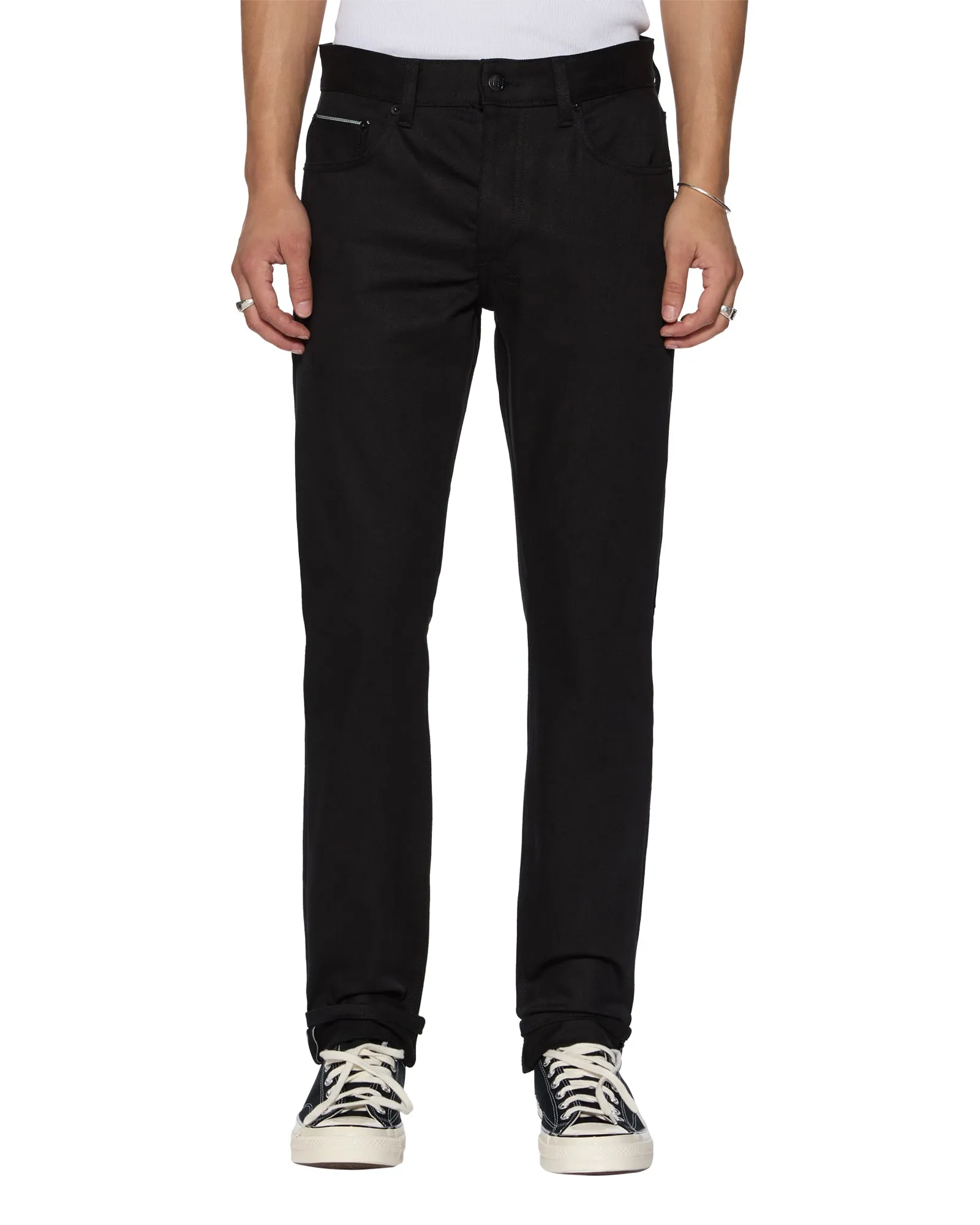 CHITCH SELVEDGE RAW BLACK,Jeans