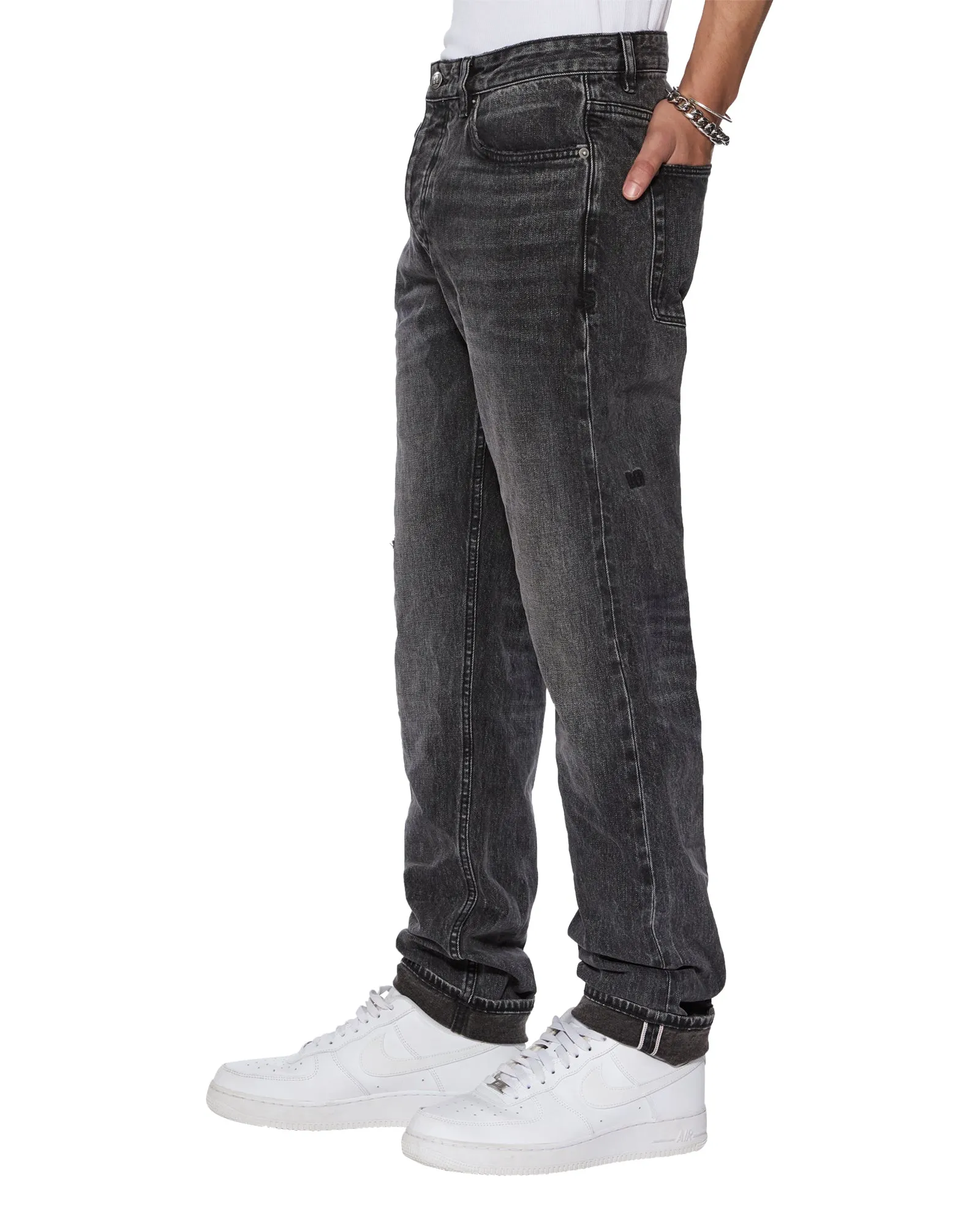 CHITCH SELVEDGE REPLIKA BLACK,Jeans