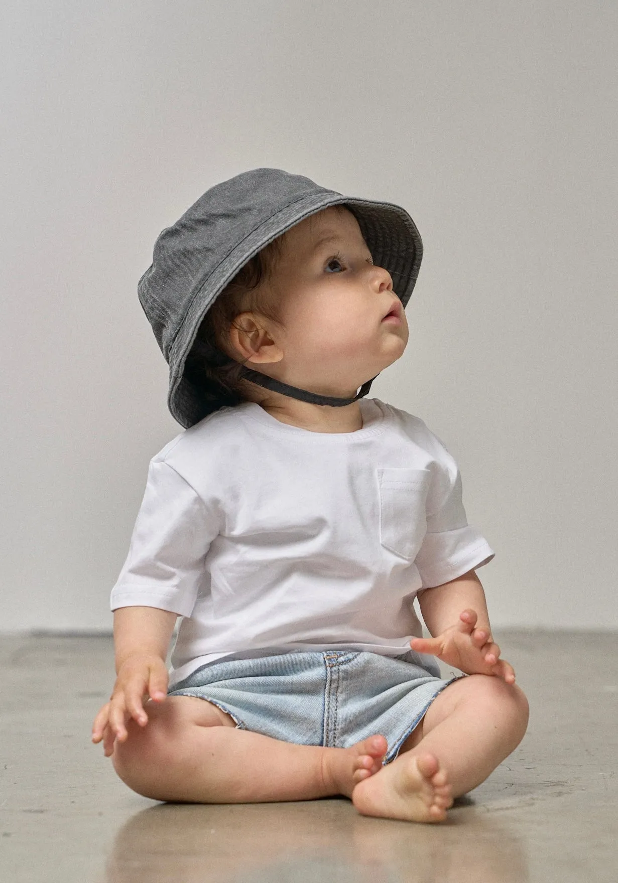 Cotton Tee - White,Kids
