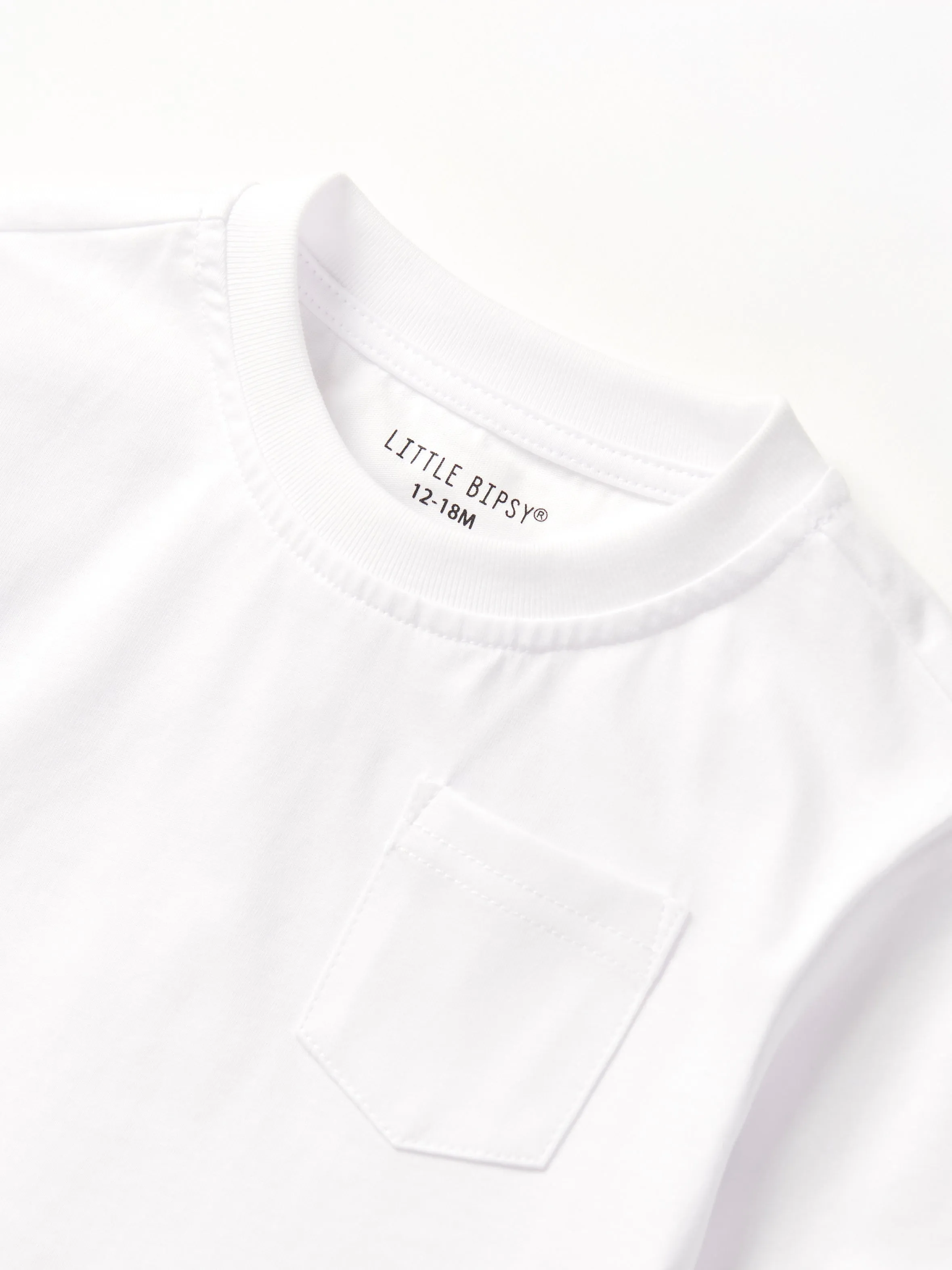 Cotton Tee - White,Kids