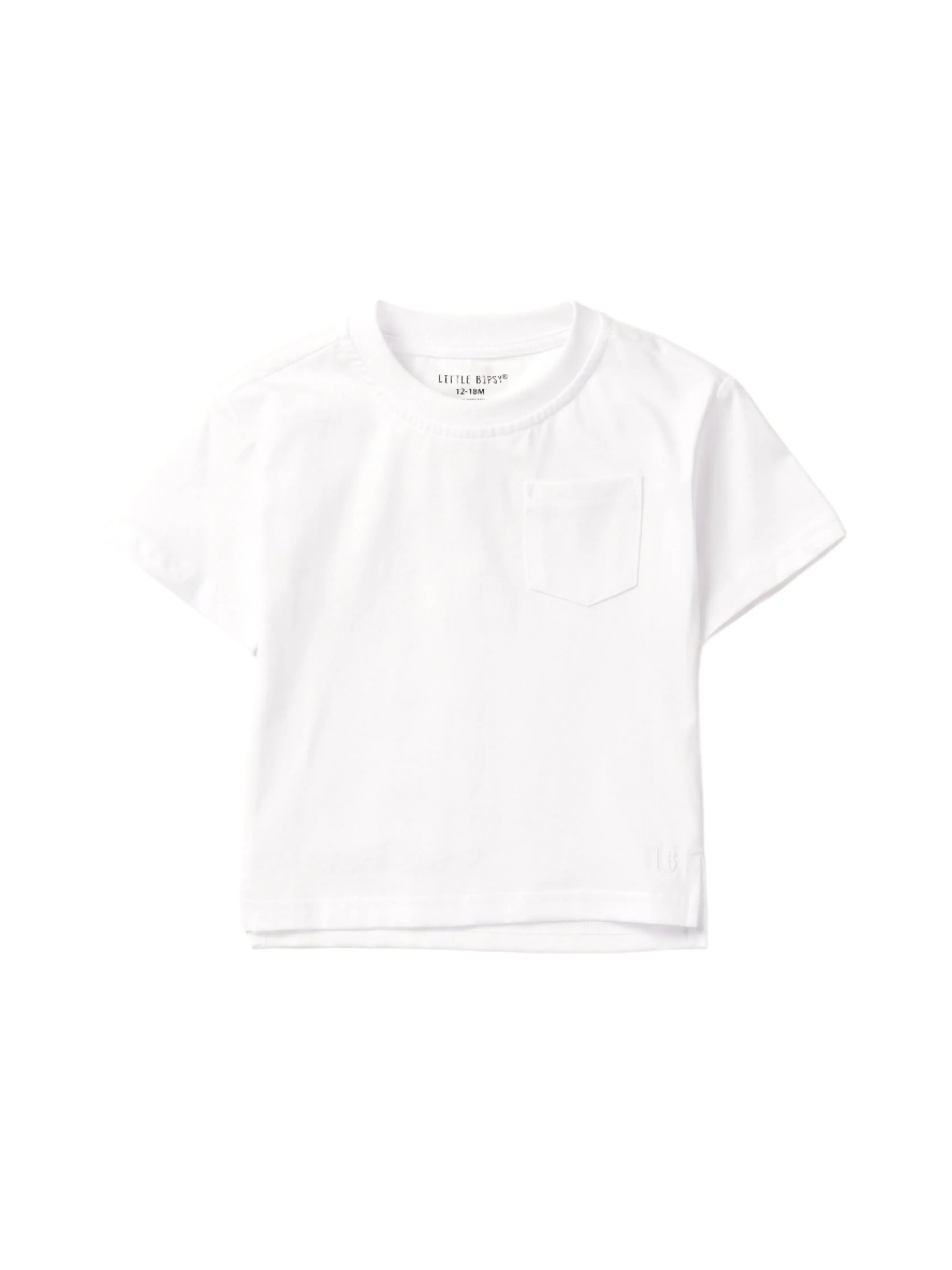 Cotton Tee - White,Kids