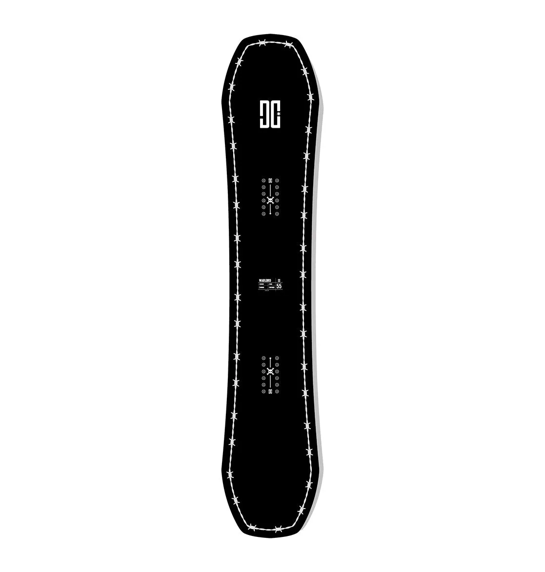 DC Warlord Snowboard | True Twin | Camber,Boots