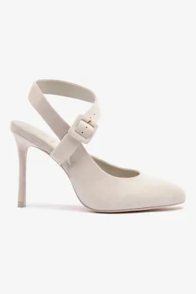 Deena By Larroud?? Pump In Mushroom Grey Suede,Women Heel