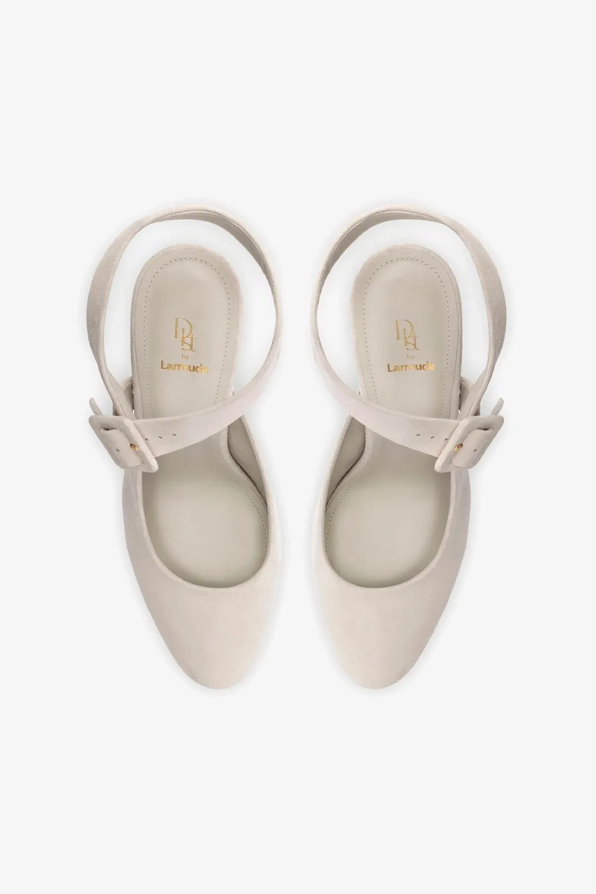 Deena By Larroud?? Pump In Mushroom Grey Suede,Women Heel